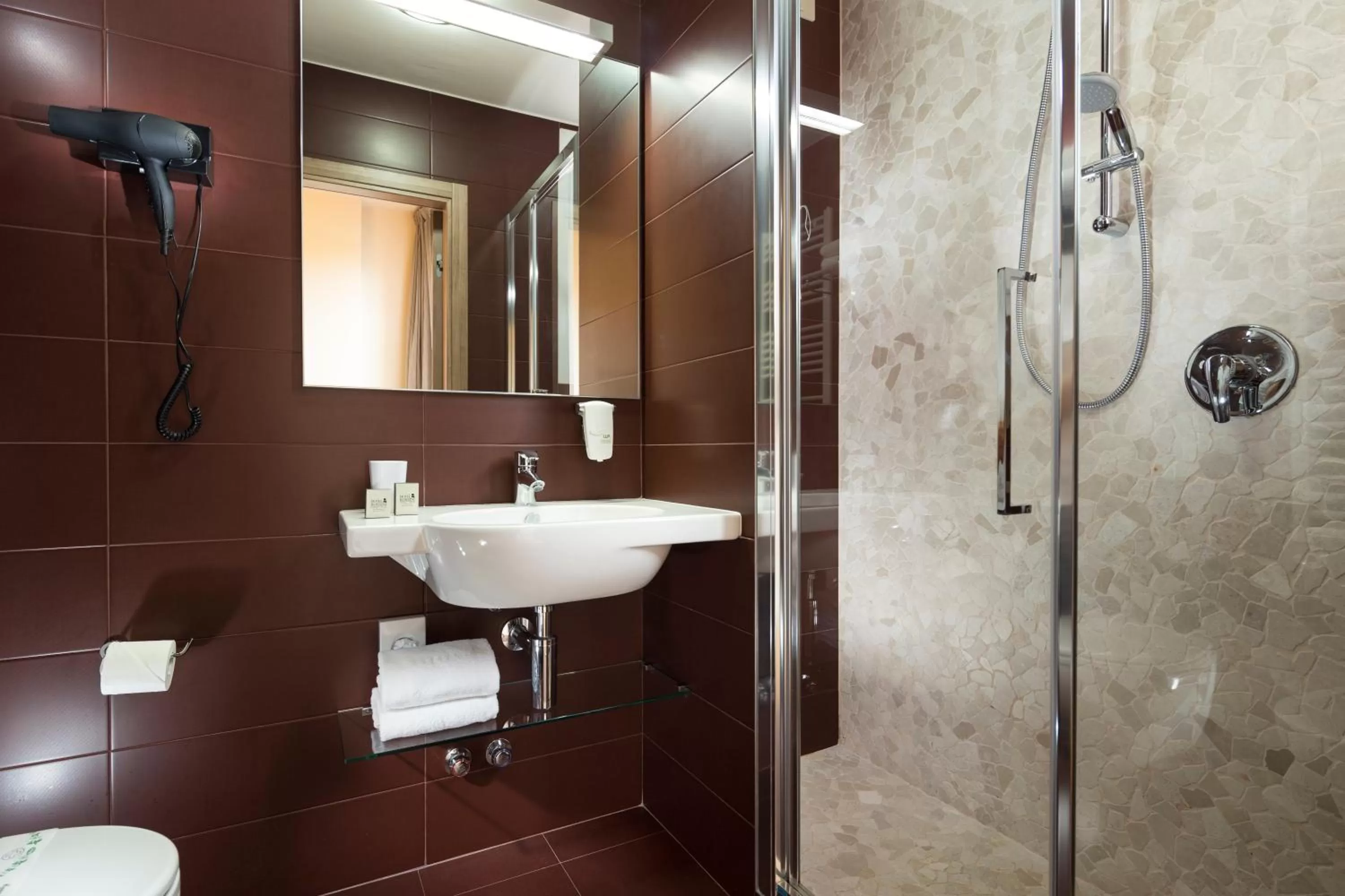 Bathroom in Hotel Rossini