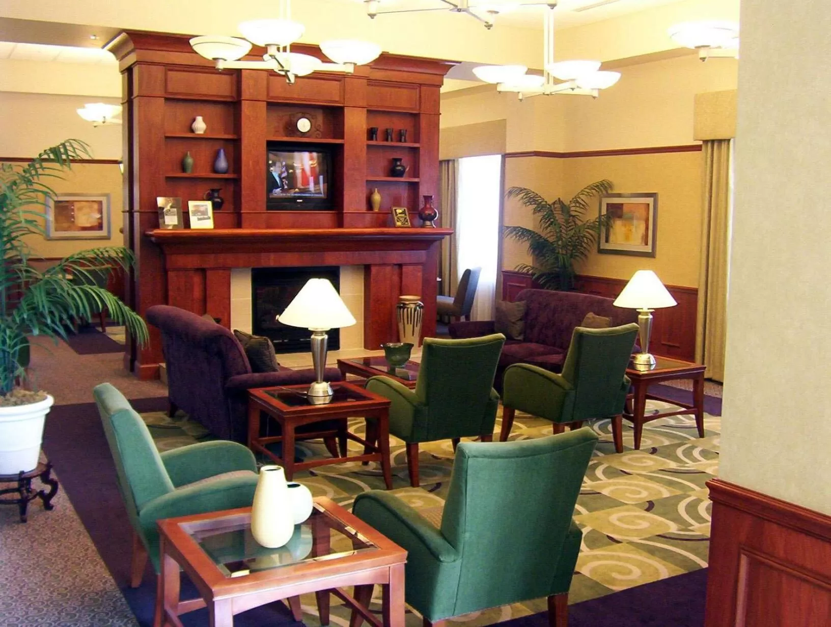 Lobby or reception in Hilton Garden Inn Detroit Downtown