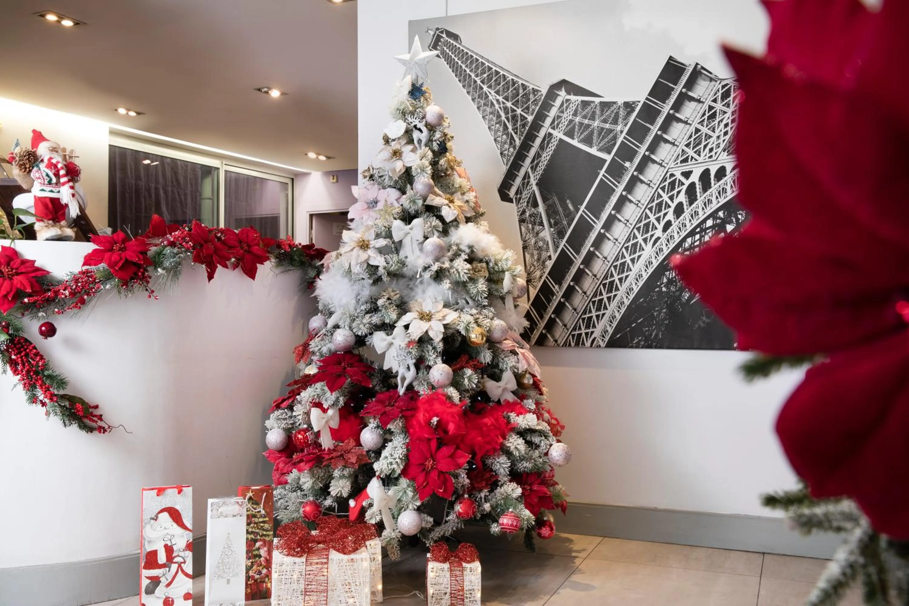 Lobby or reception in Hôtel Soft