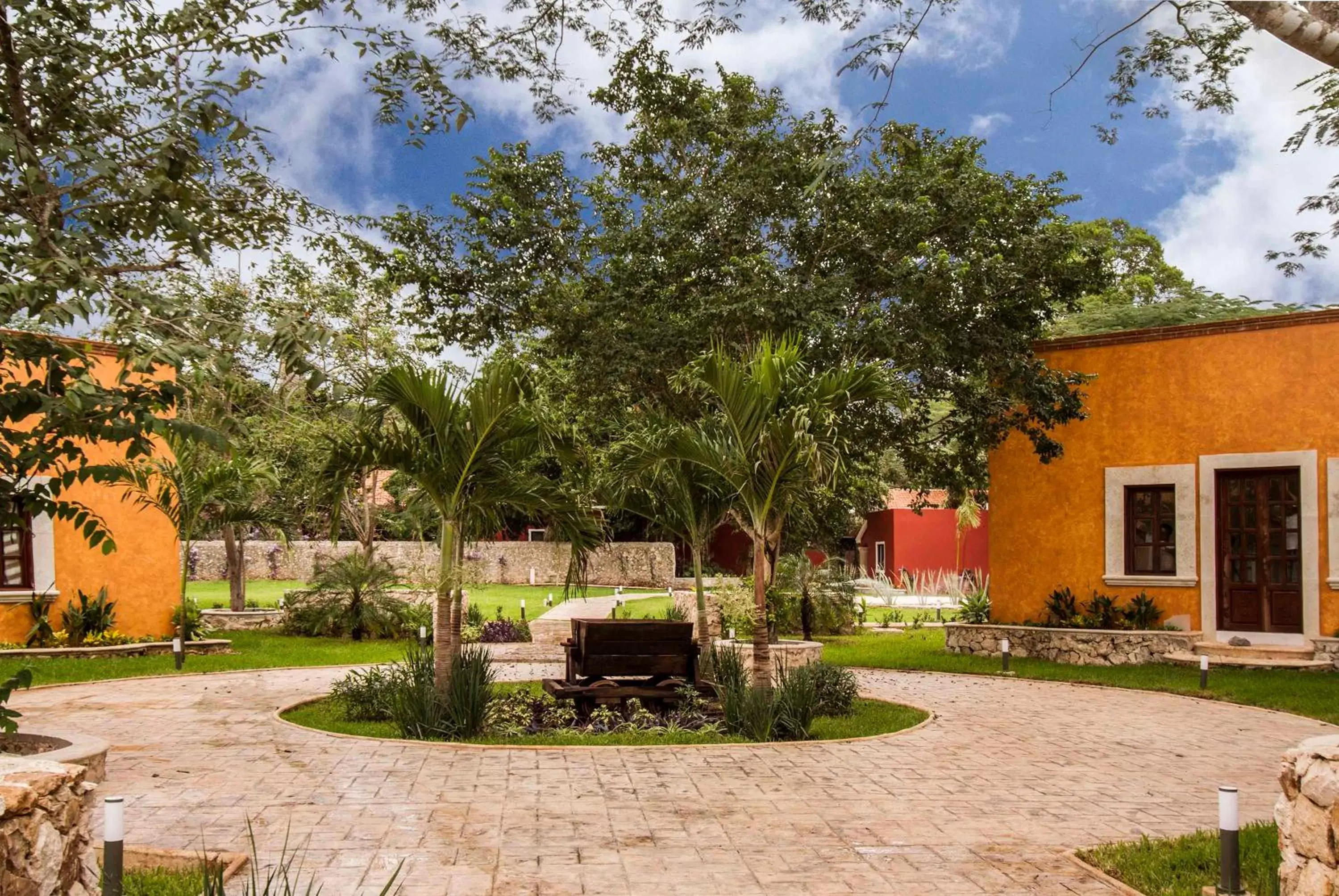 View (from property/room), Garden in Hacienda Santa Cruz Merida