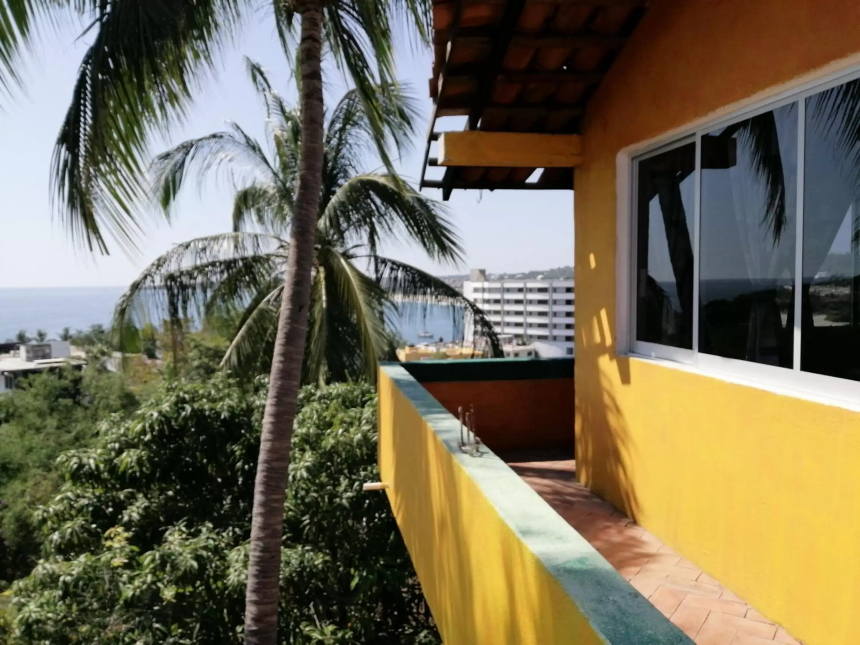 Balcony/Terrace in Hotel Cabañas Pepe