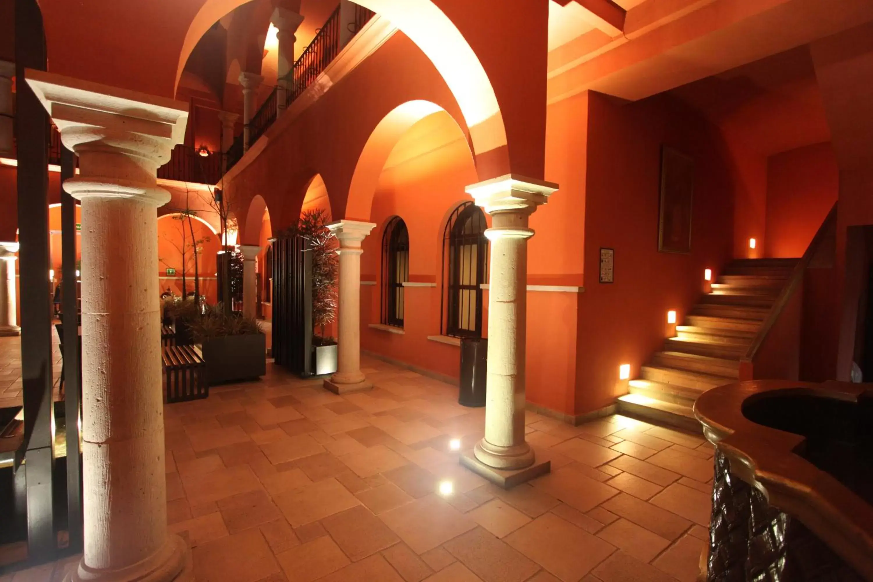 Patio, Lobby/Reception in Hotel Casona Oaxaca