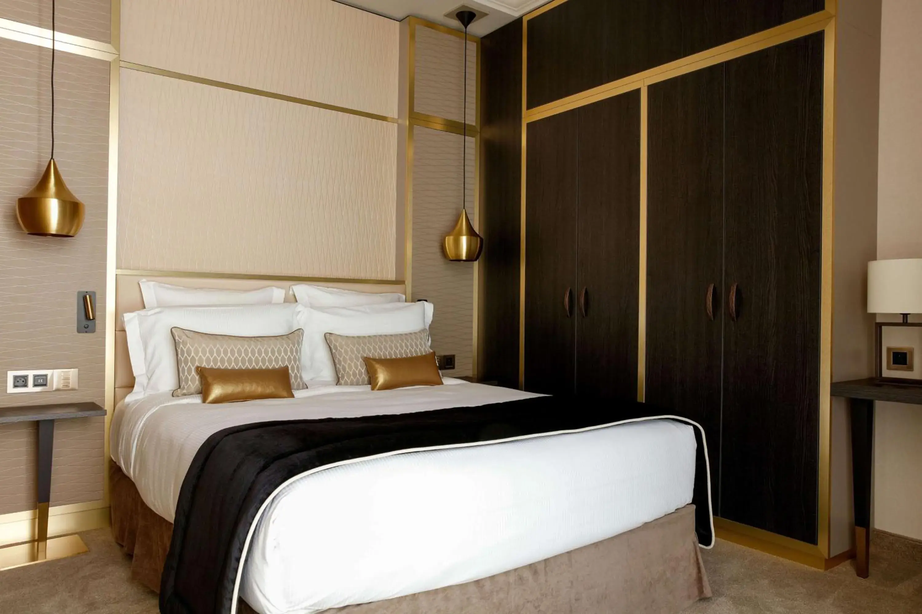 Bed in Niepce Paris, Curio Collection By Hilton