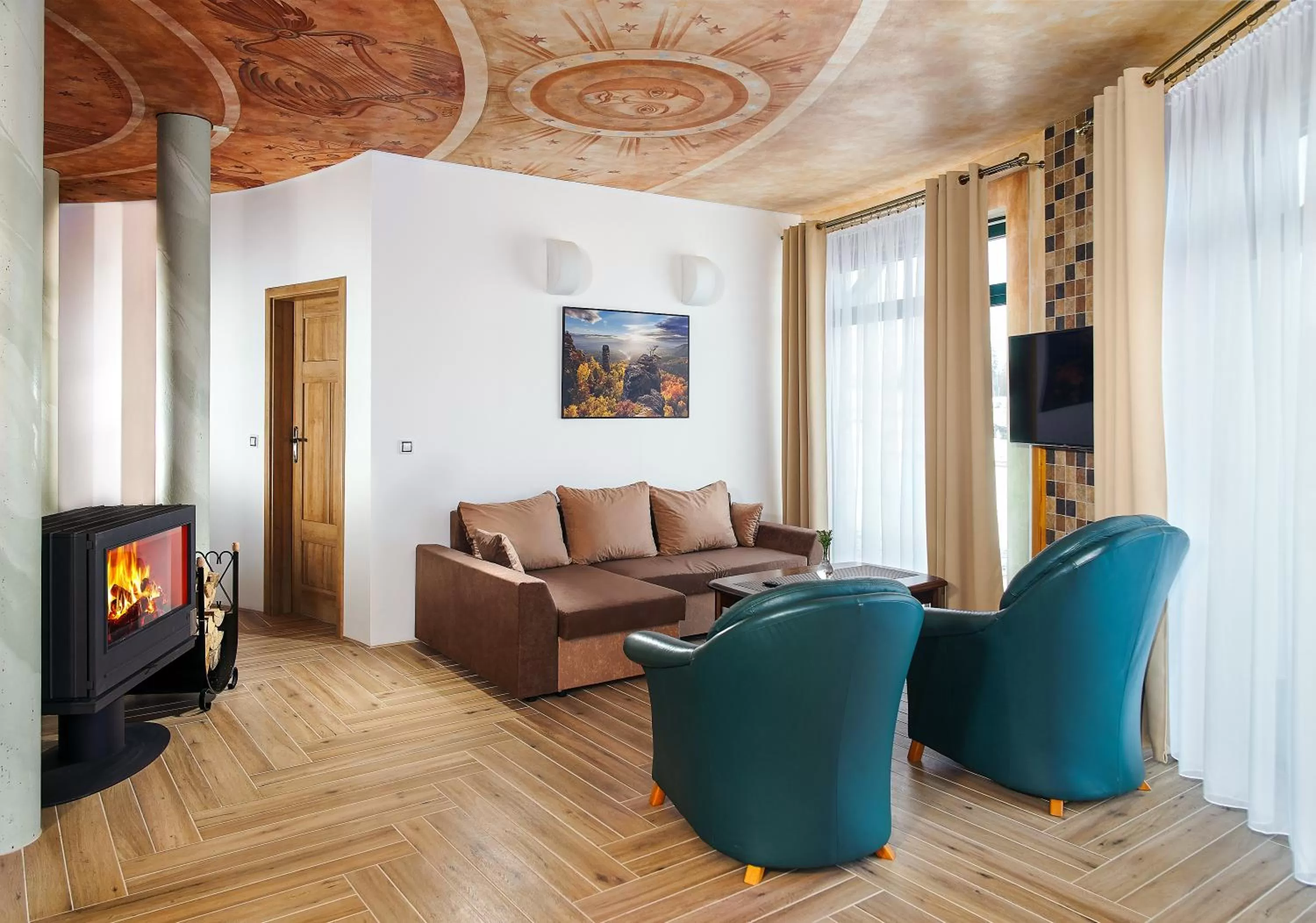 Seating Area in Hotel Dymník