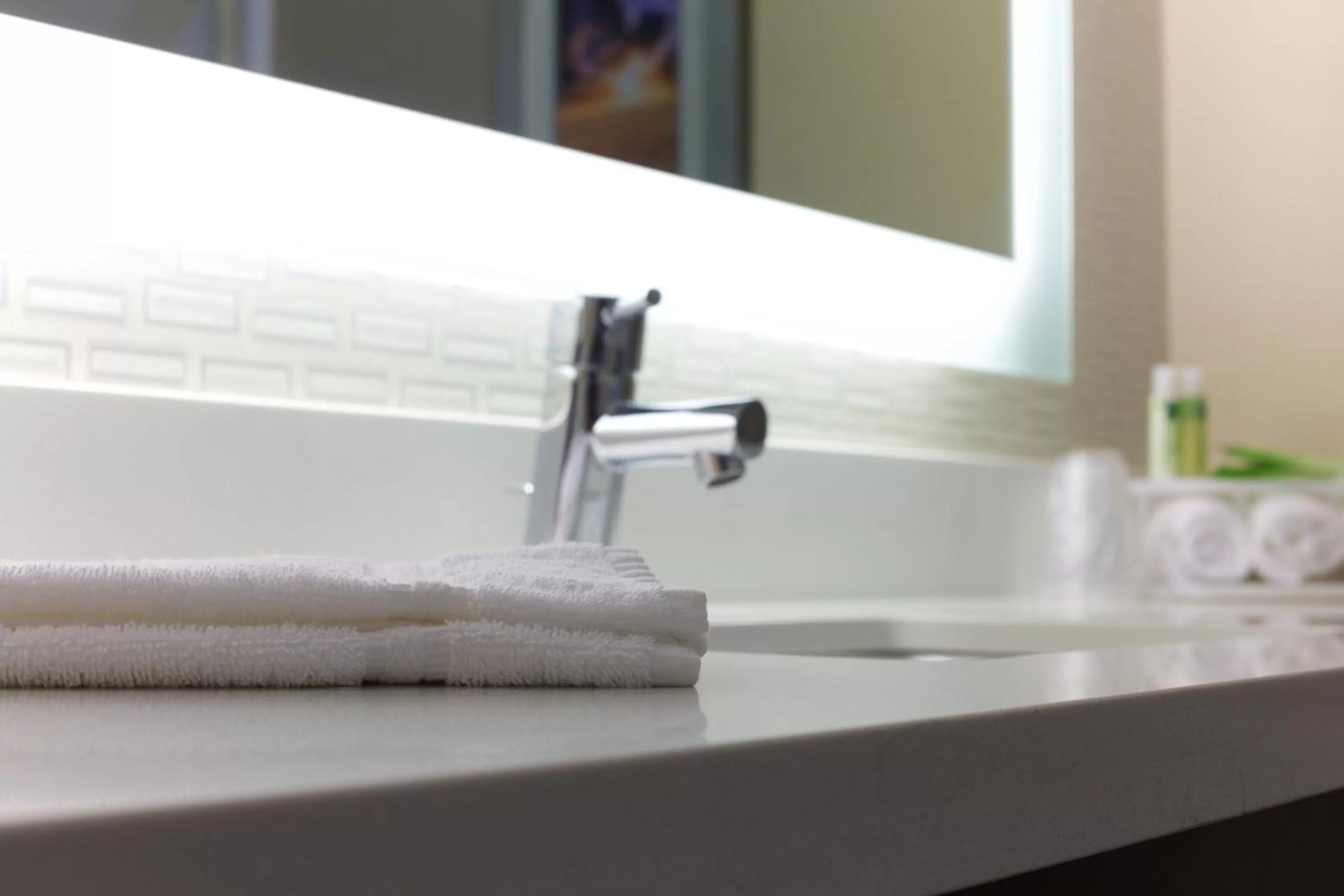 Photo of the whole room, Bathroom in Holiday Inn Express Fargo SW I94 Medical Center, an IHG Hotel