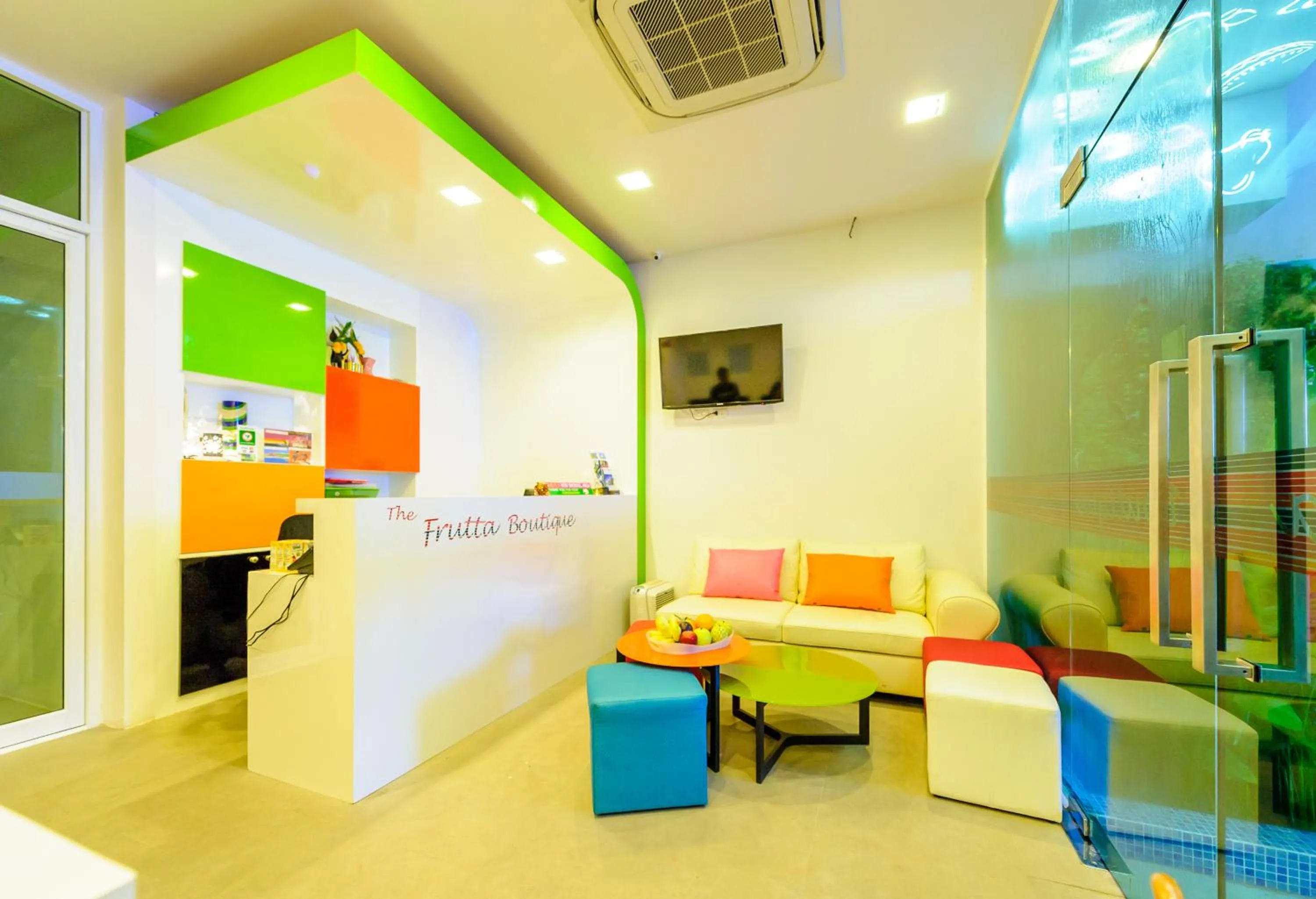 Lobby or reception in The Frutta Boutique