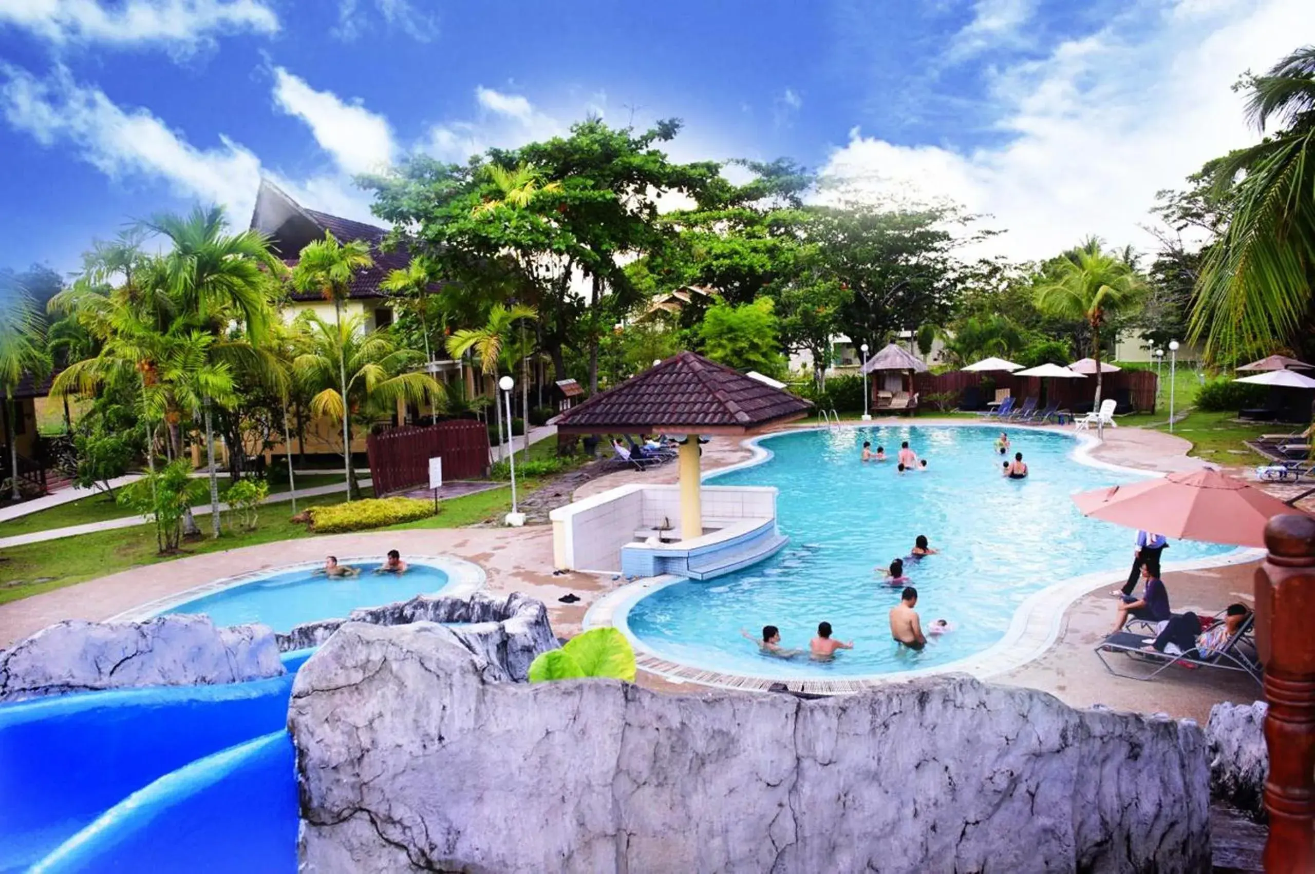 Pool View in Beringgis Beach Resort & Spa