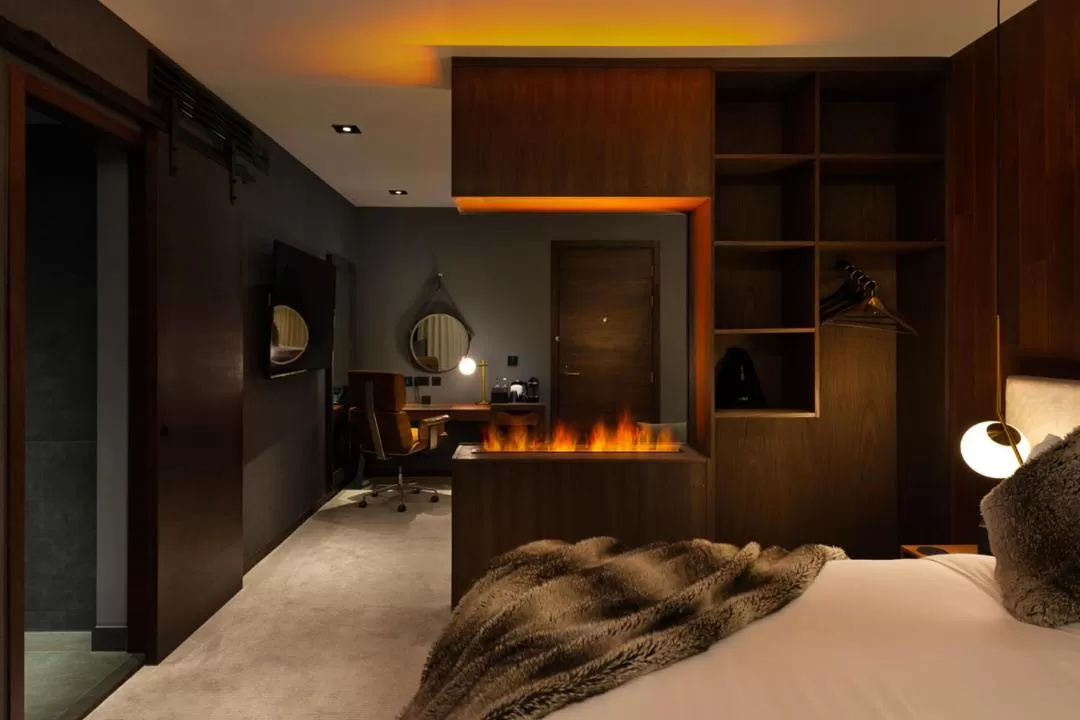 Bed in Cave Hotel & Golf Resort