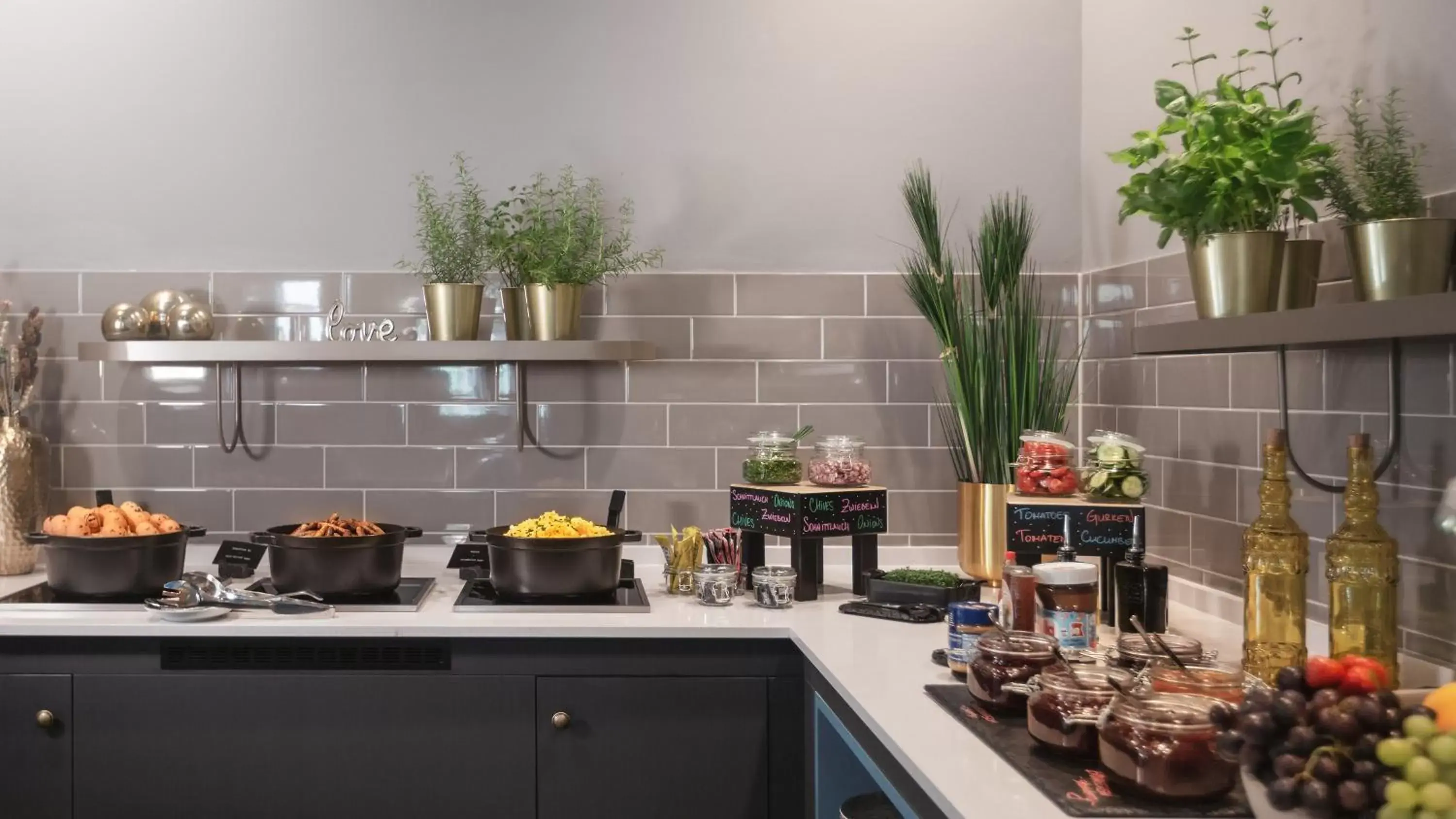 Breakfast in Holiday Inn - the niu, Brass Munich Olympiapark by IHG Breakfast in Holiday Inn - the niu, Brass Munich Olympiapark by IHG