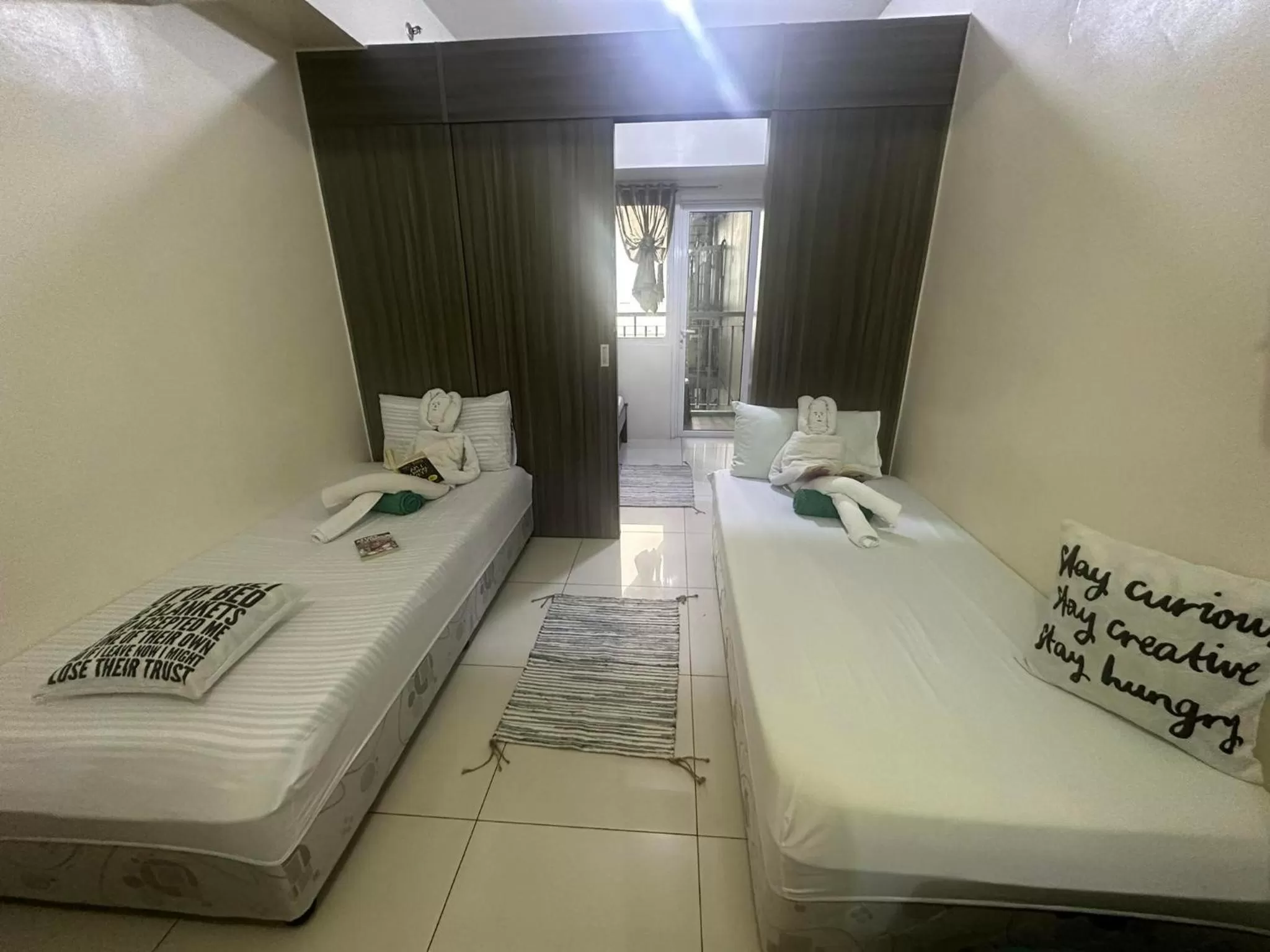 Bed in Green Residences Staycation by PBYY