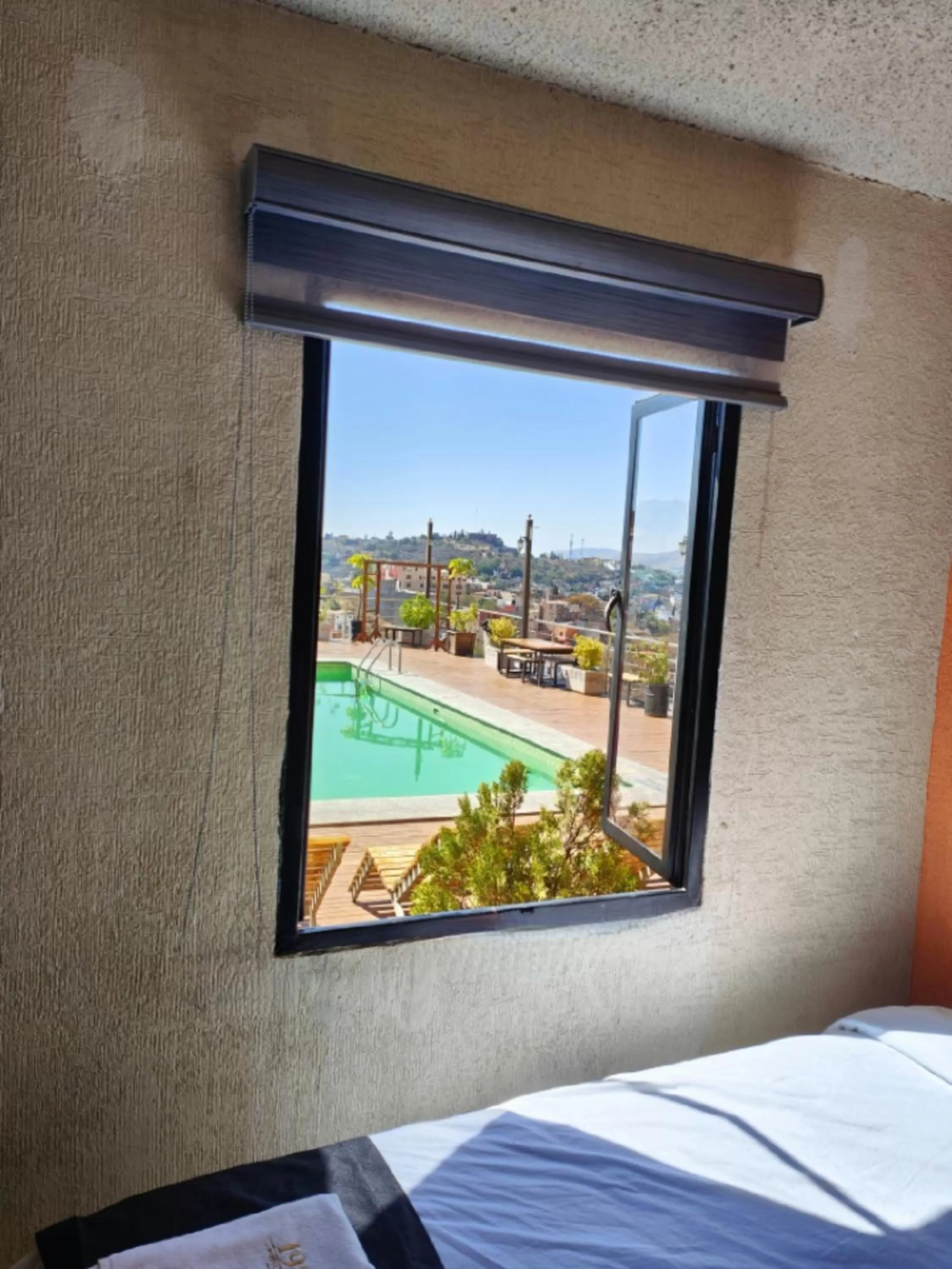 Bed in Hotel 1988 Guanajuato