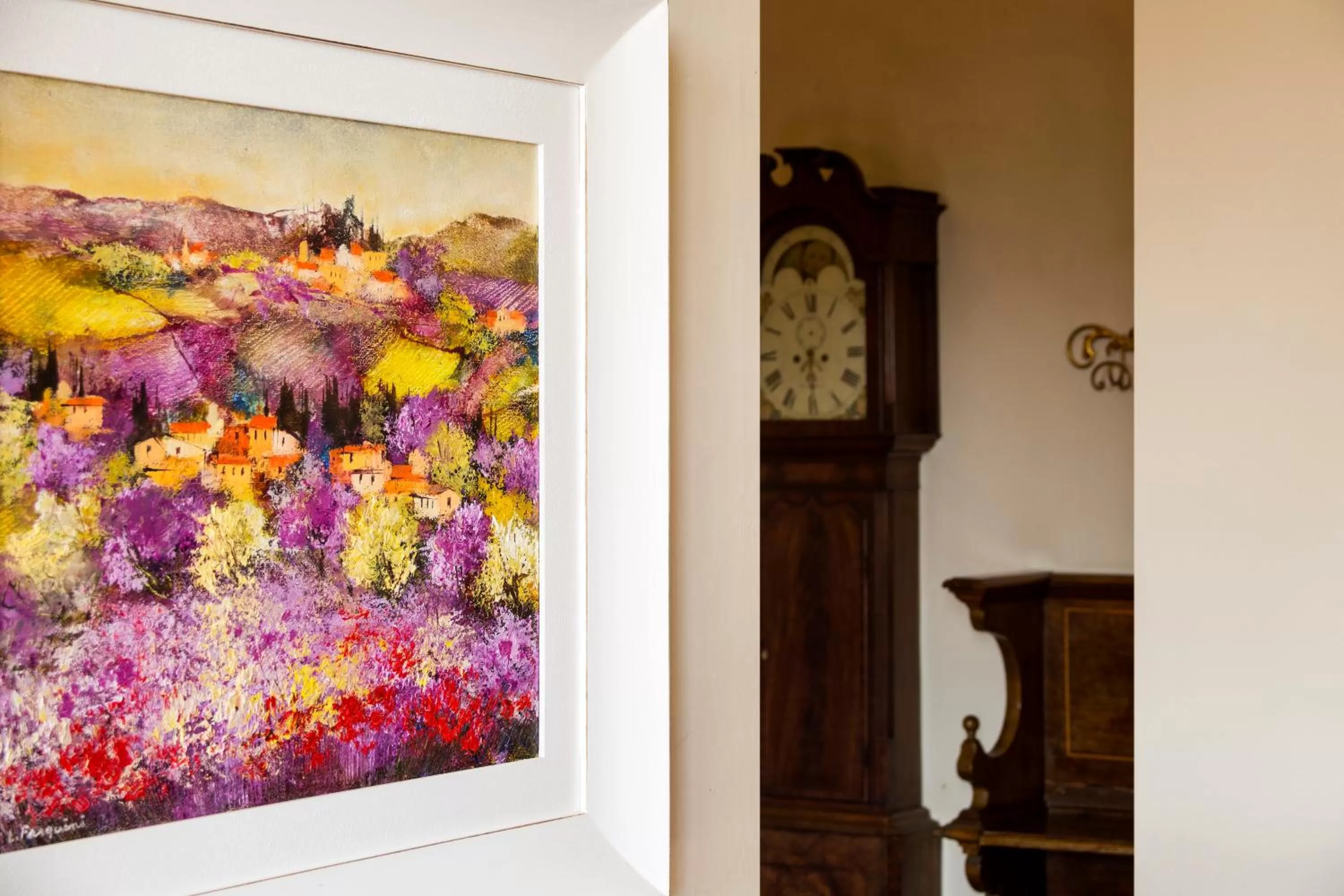 Decorative detail in Certosa di Pontignano Residenza d'Epoca - Place of Charme