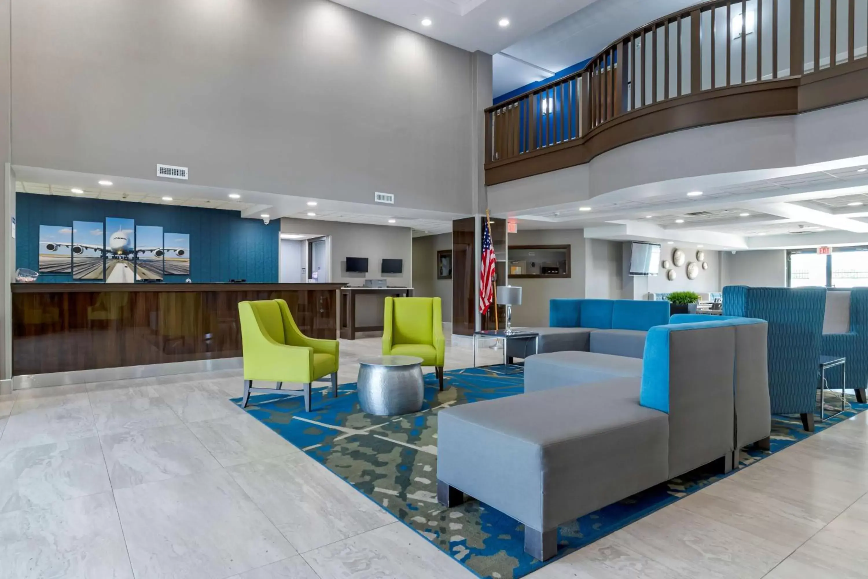 Lobby or reception in Best Western Plus McAllen Airport Hotel