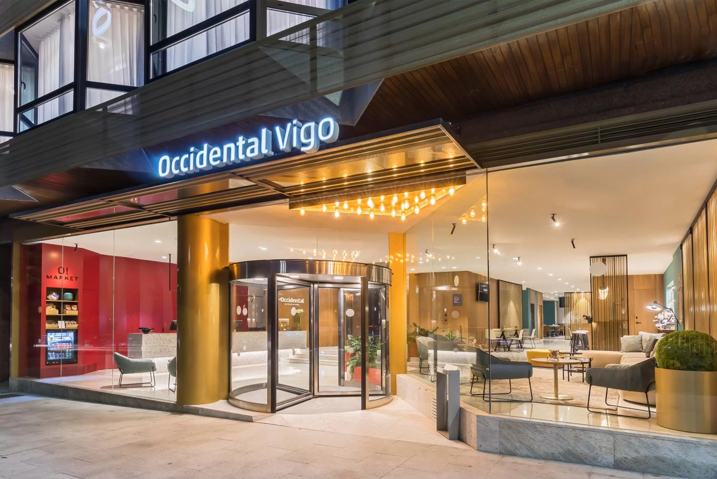 Lobby or reception in Occidental Vigo