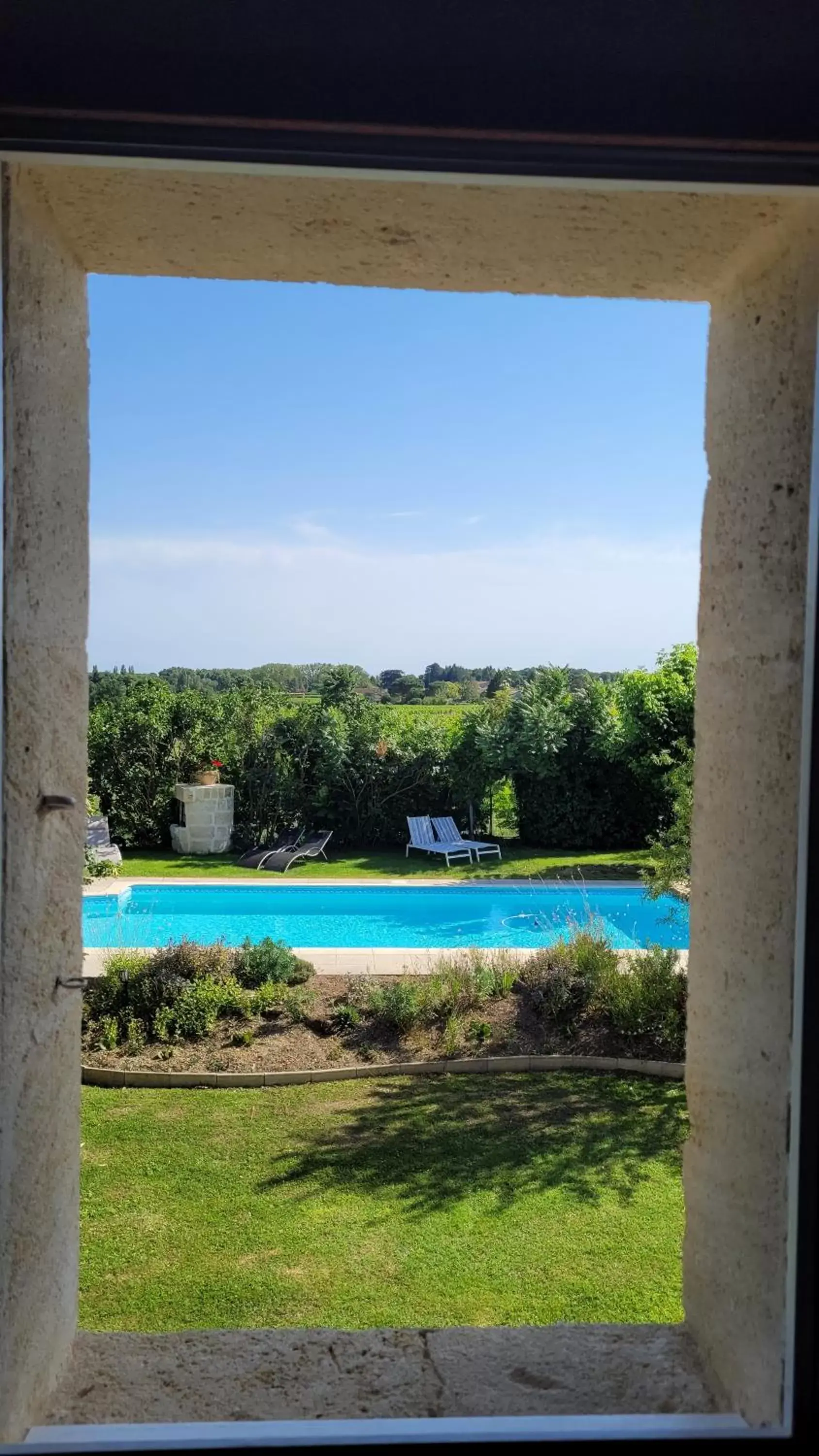 Pool view, Swimming Pool in Au Do'Mayne des Bouilles - Spa & Piscine