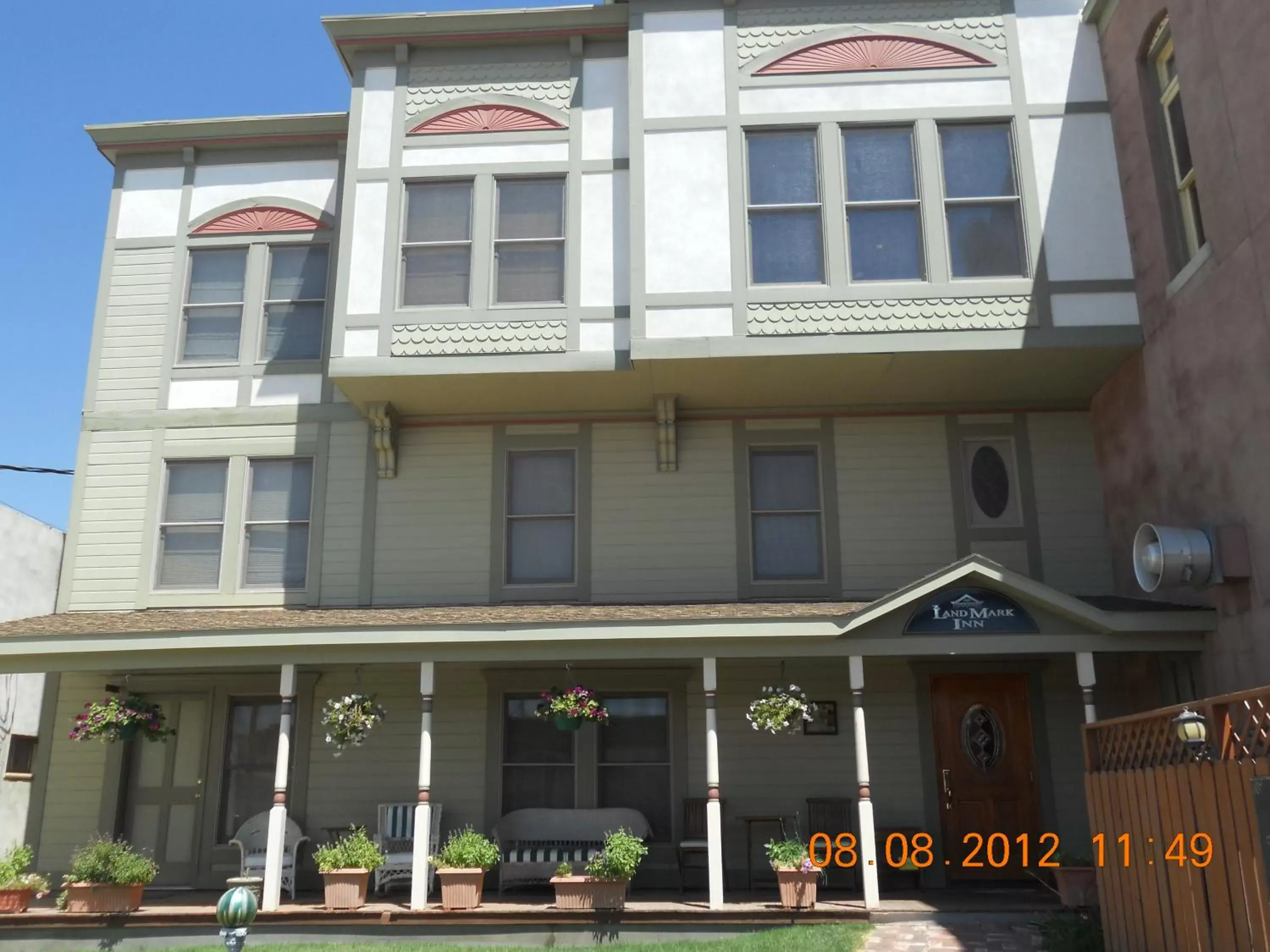 Facade/entrance, Property Building in LandMark Inn at the Historic Bank of Oberlin