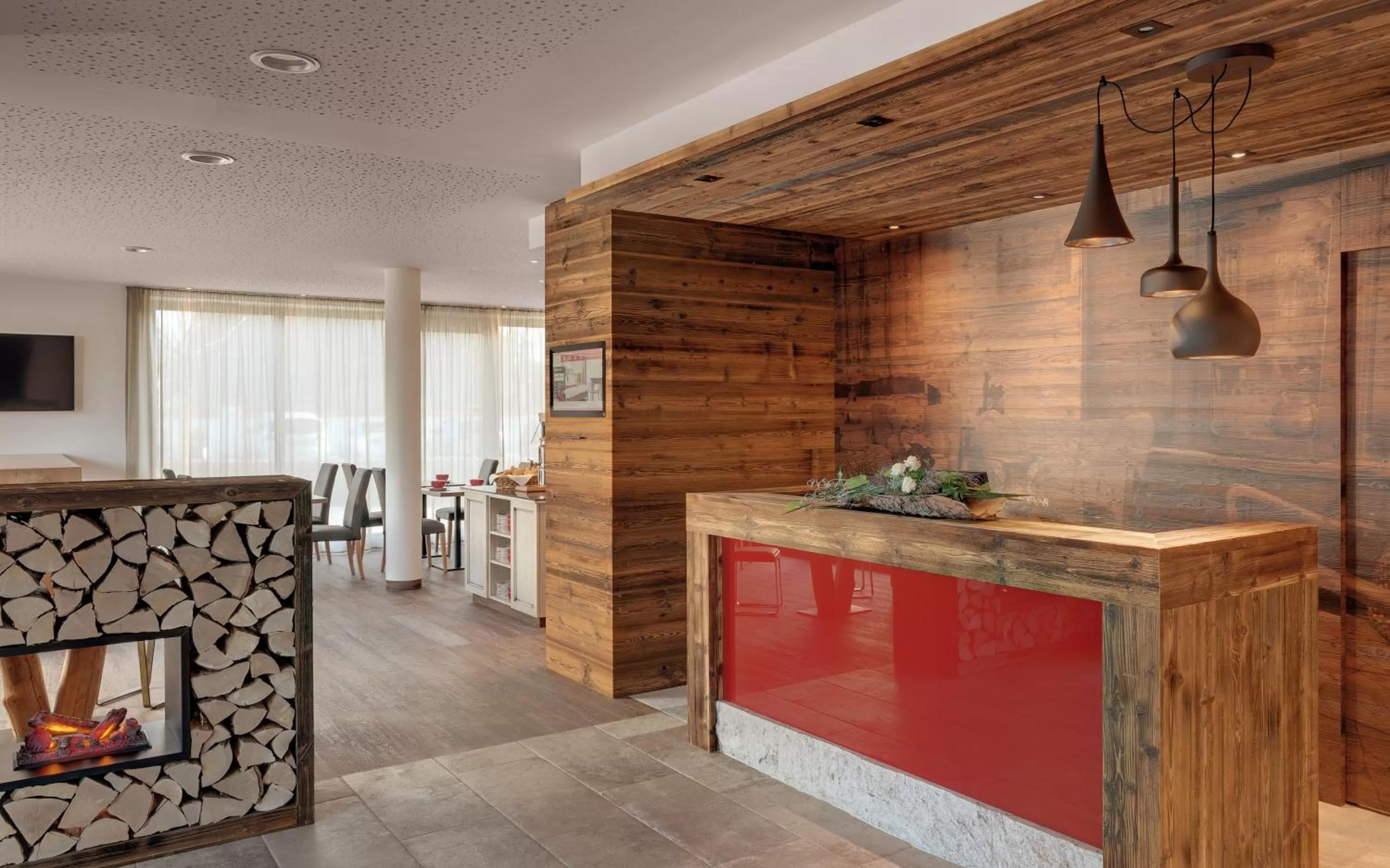 Lobby or reception in Hotel Traumschmiede