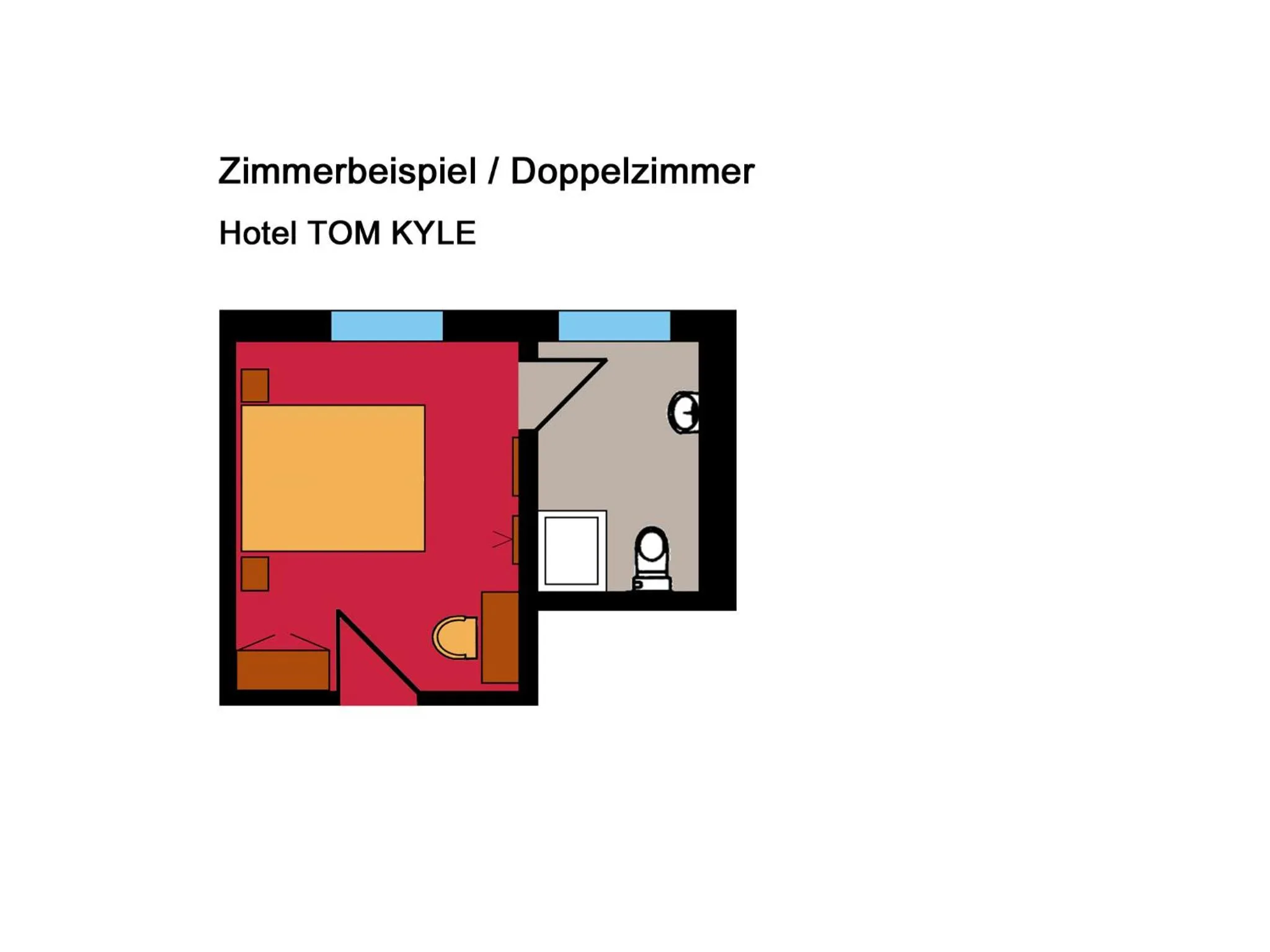 Standard Double Room in Comfort Hotel tom Kyle