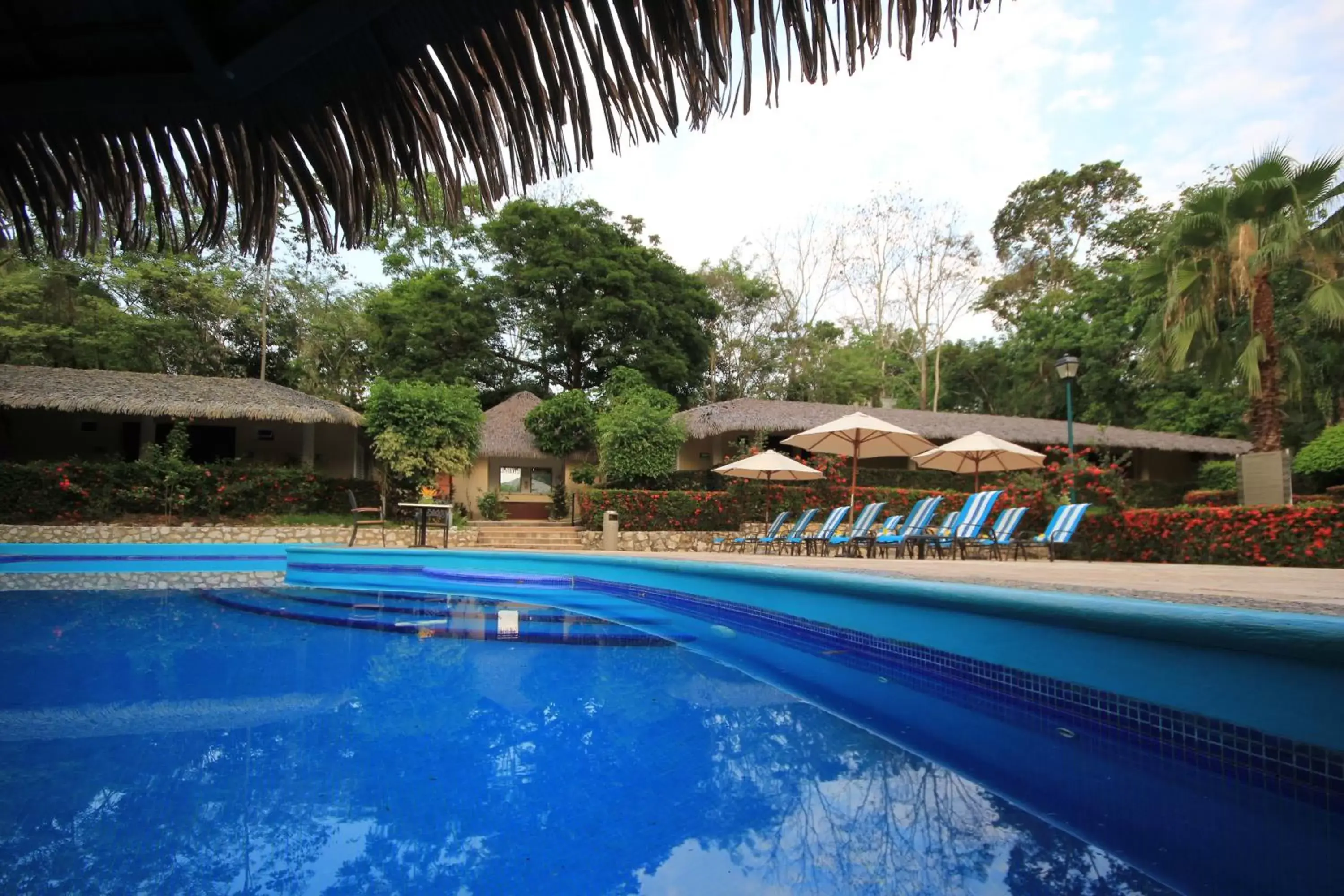 Swimming Pool in Hotel Villa Mercedes Palenque