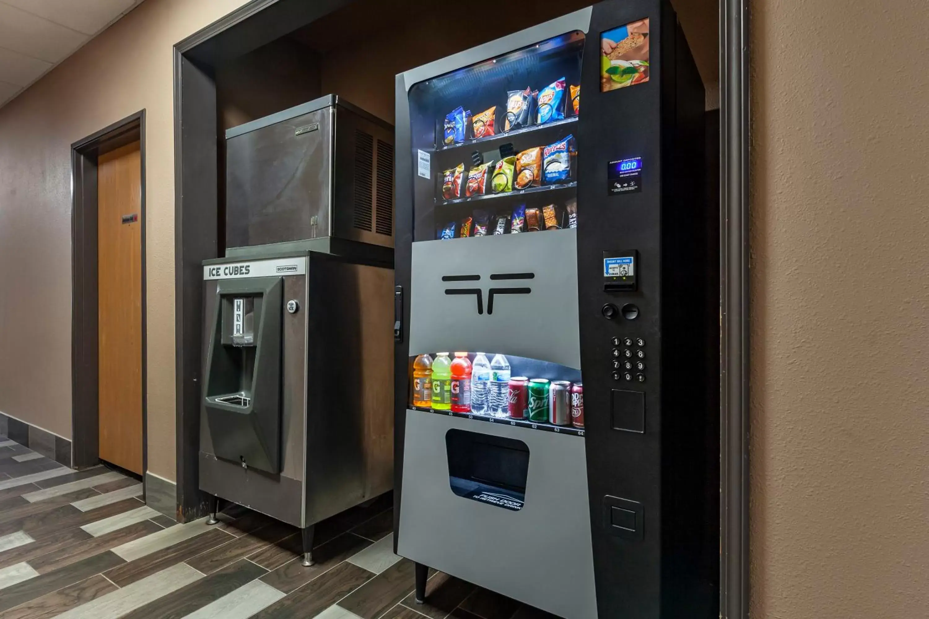 vending machine in Quality Inn