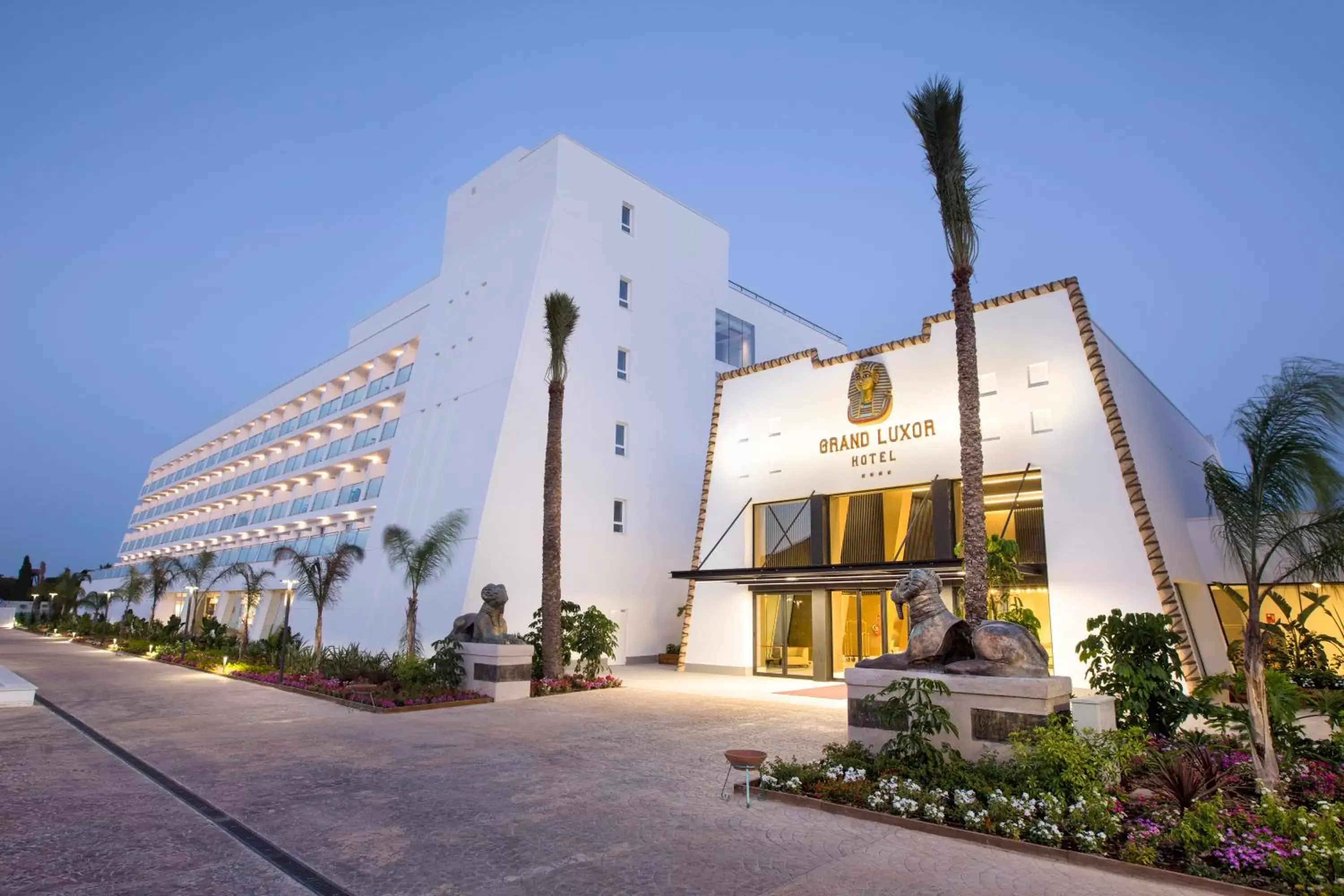 Facade/entrance, Property Building in Grand Luxor Hotel