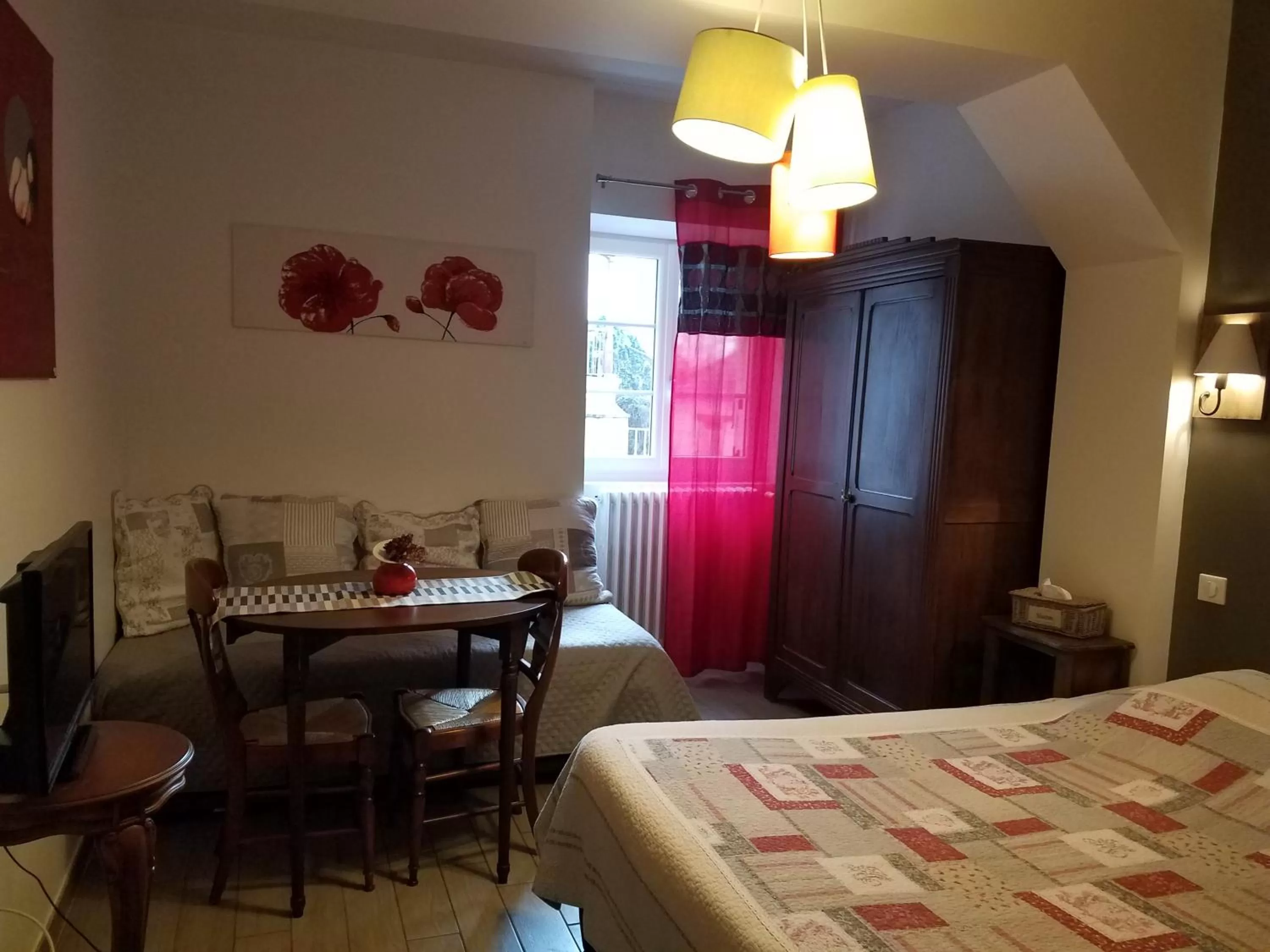 Bed in Château Besson