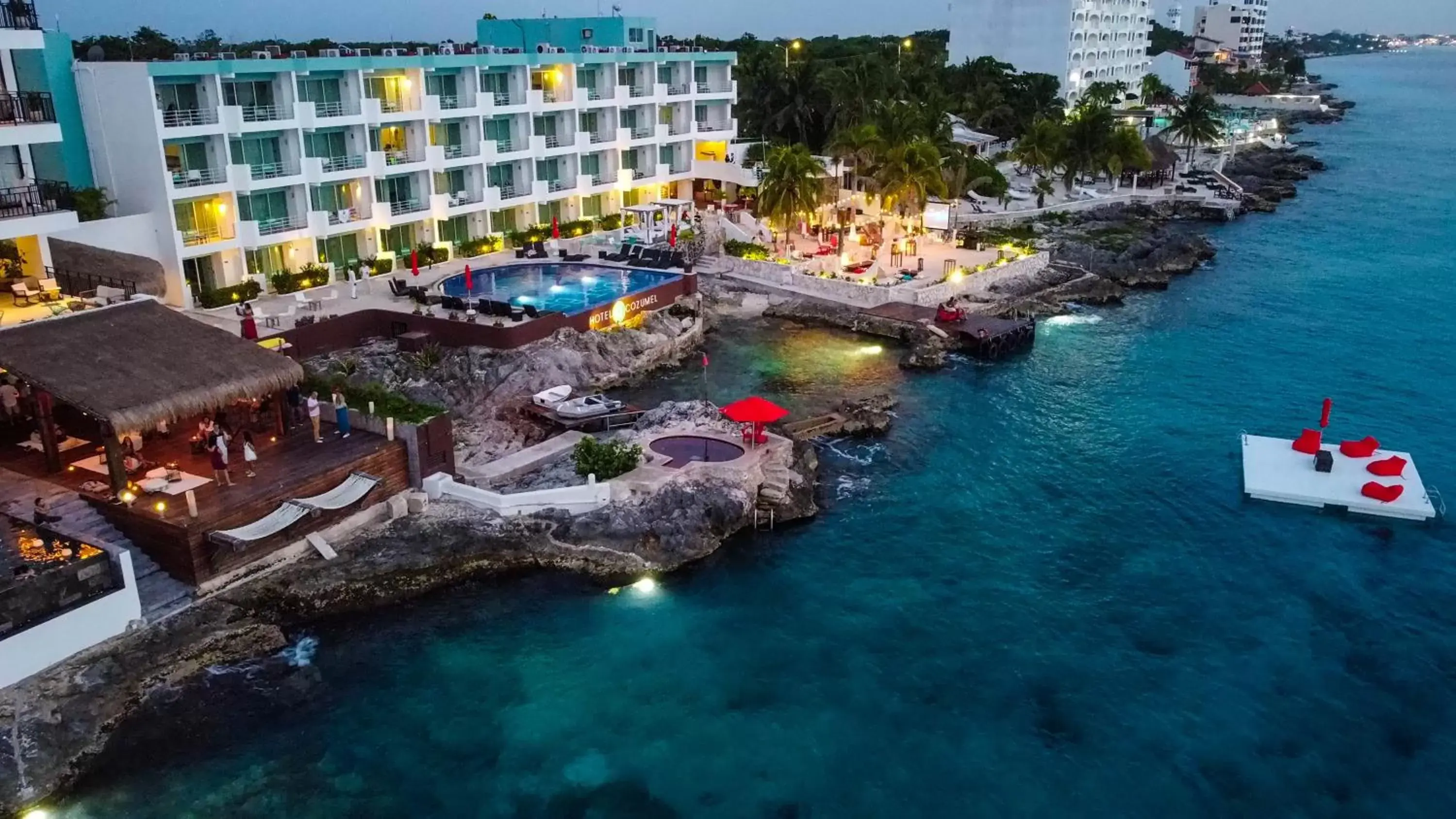 Bird's eye view, Bird's-eye View in Hotel B Cozumel