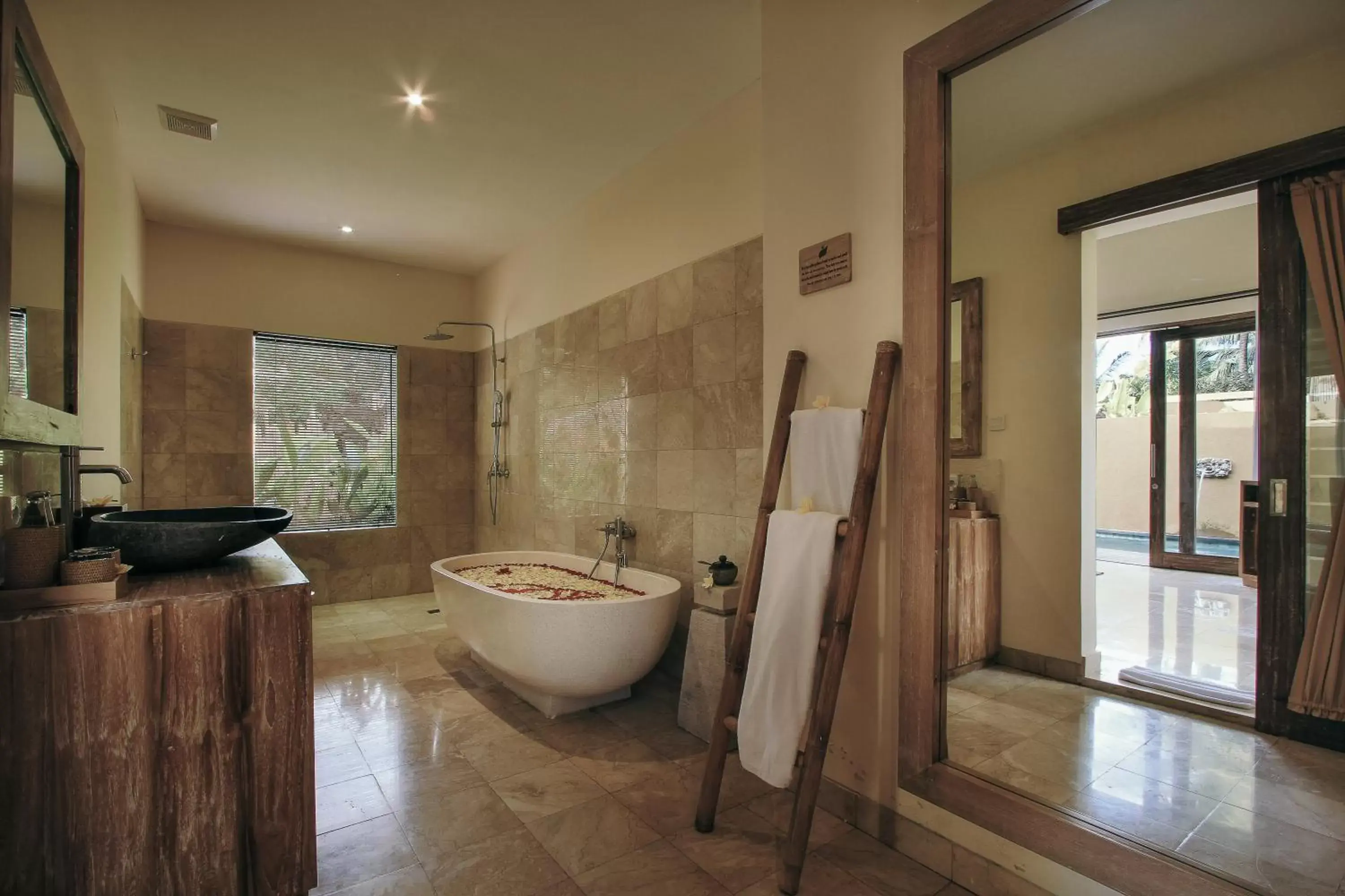 Bathroom in The Sankara Resort by Pramana