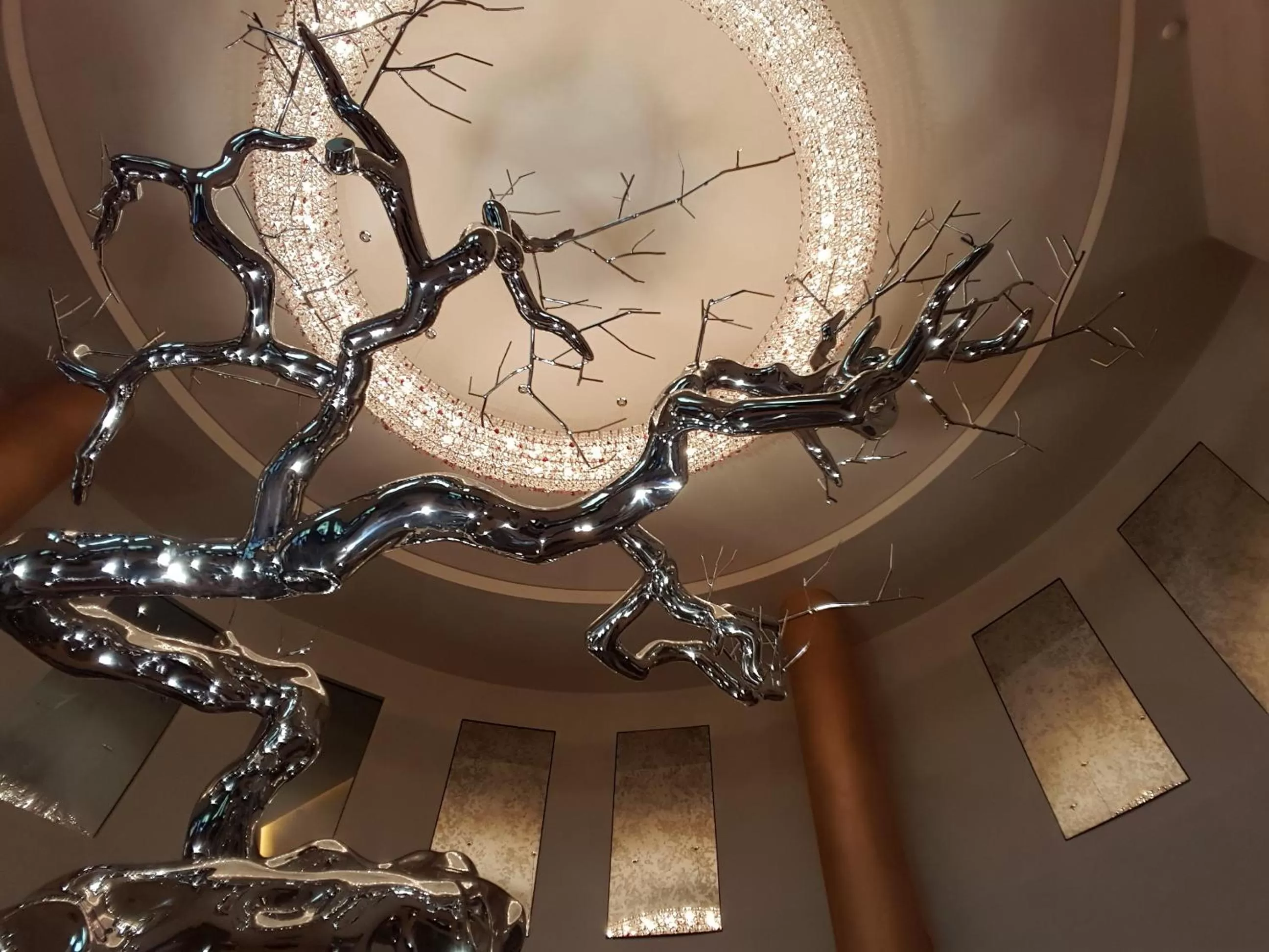 Decorative detail in A.Roma Lifestyle Hotel