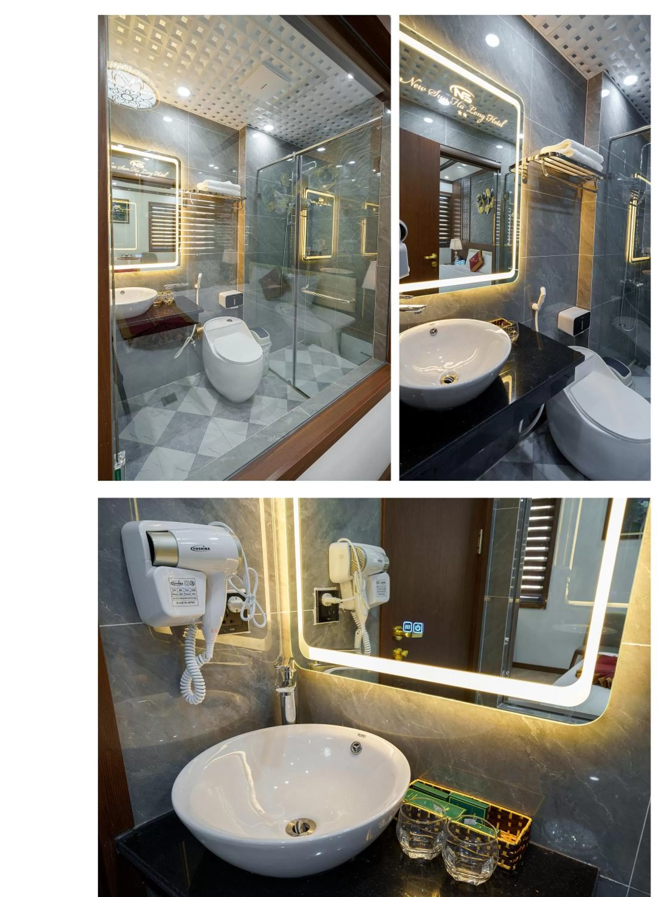 Toilet in Sunland Halong Hotel and Restaurant