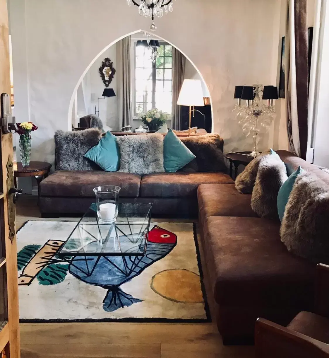 Communal lounge/ TV room, Seating Area in Coeur des Neiges