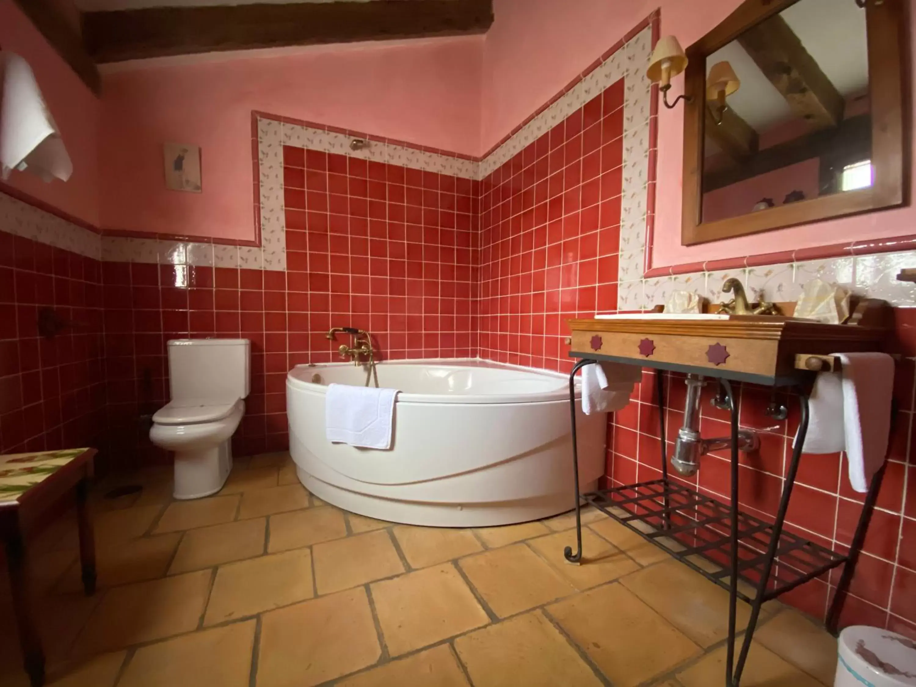 Bathroom in Posada Restaurante Fuenteplateada