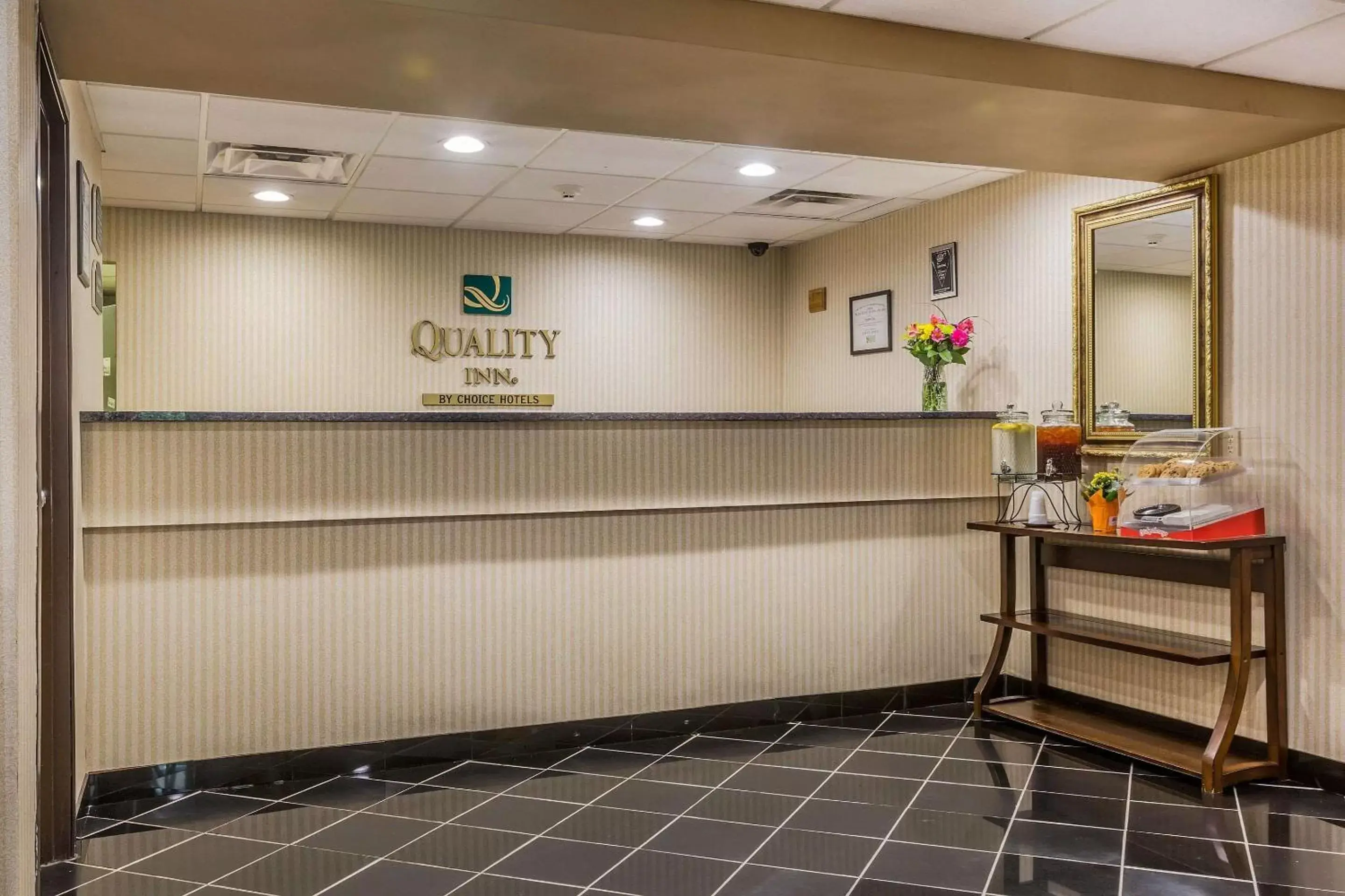 Lobby or reception in Quality Inn Hyde Park Poughkeepsie North