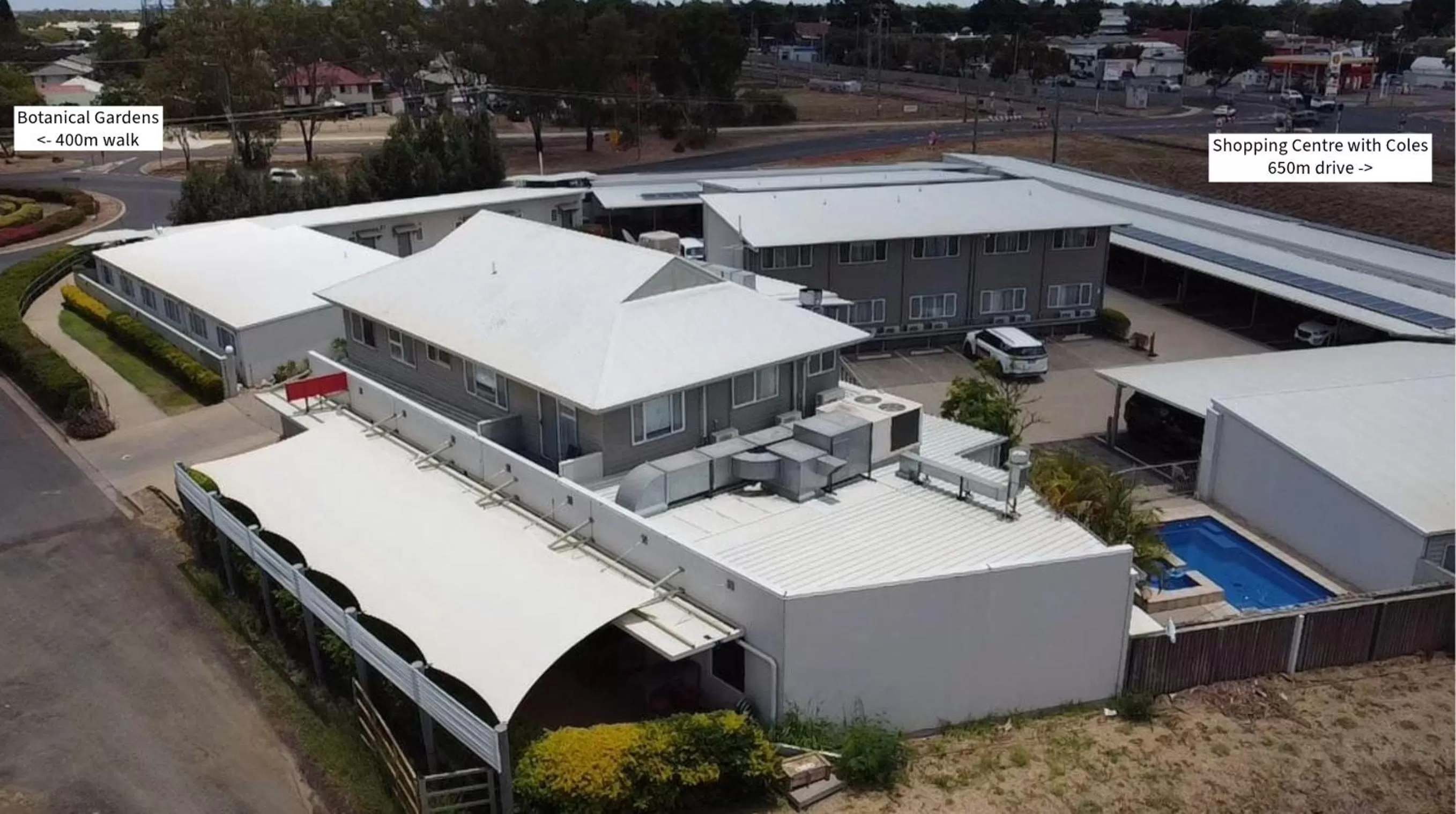 Property building in Route 66 Motor Inn