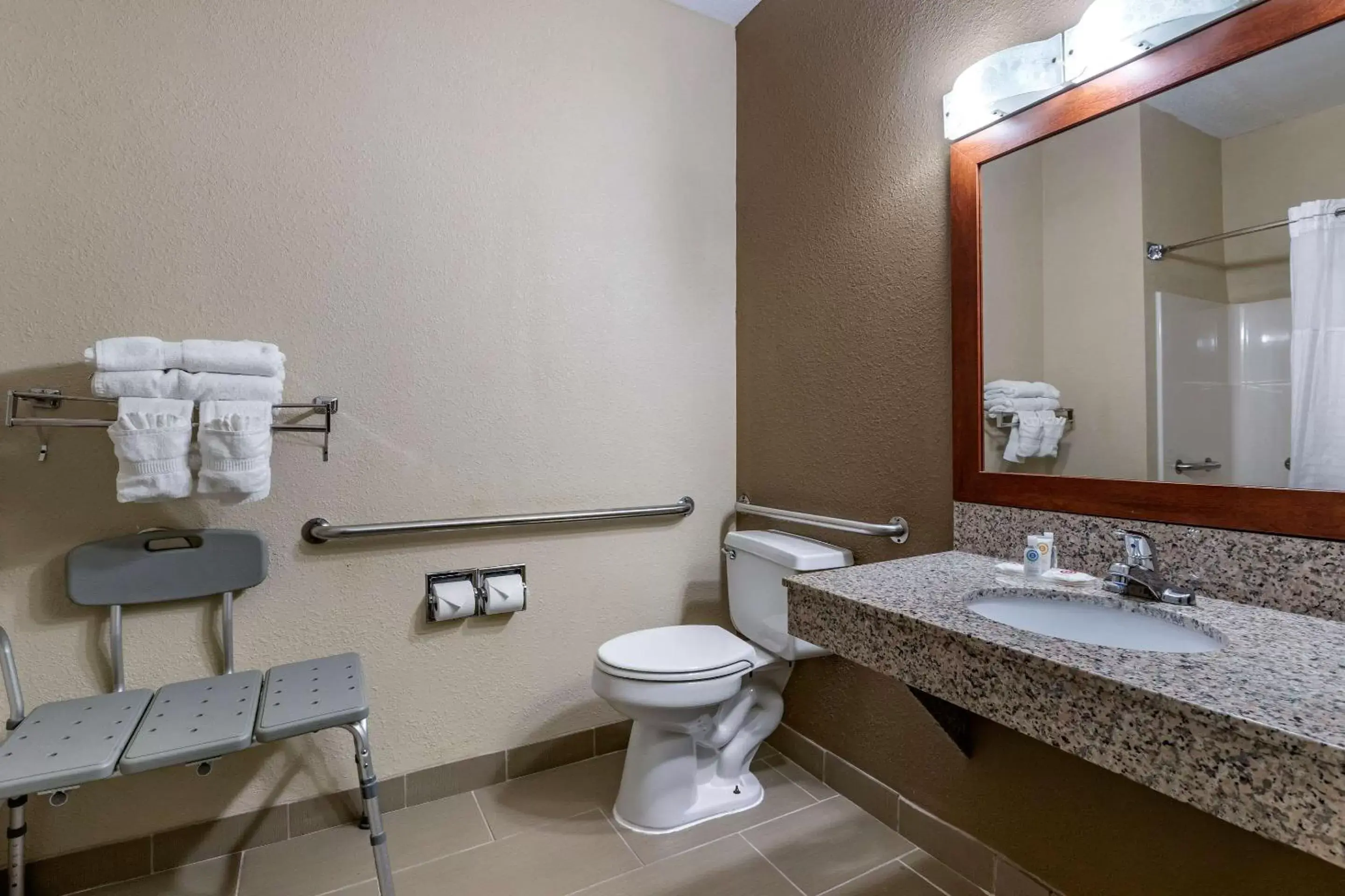Bathroom in Comfort Inn Moline - Quad Cities