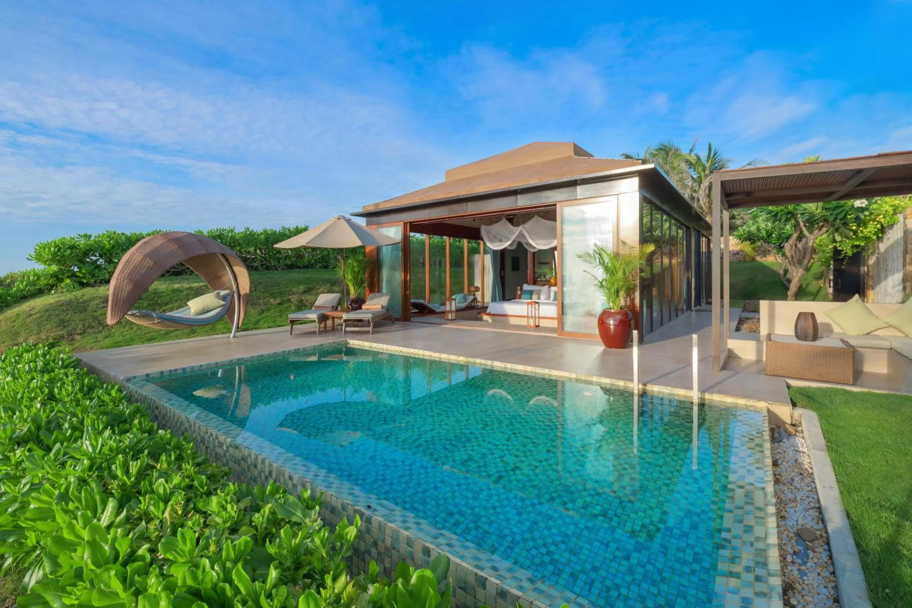 Swimming pool in Fusion Resort Cam Ranh - All Spa Inclusive