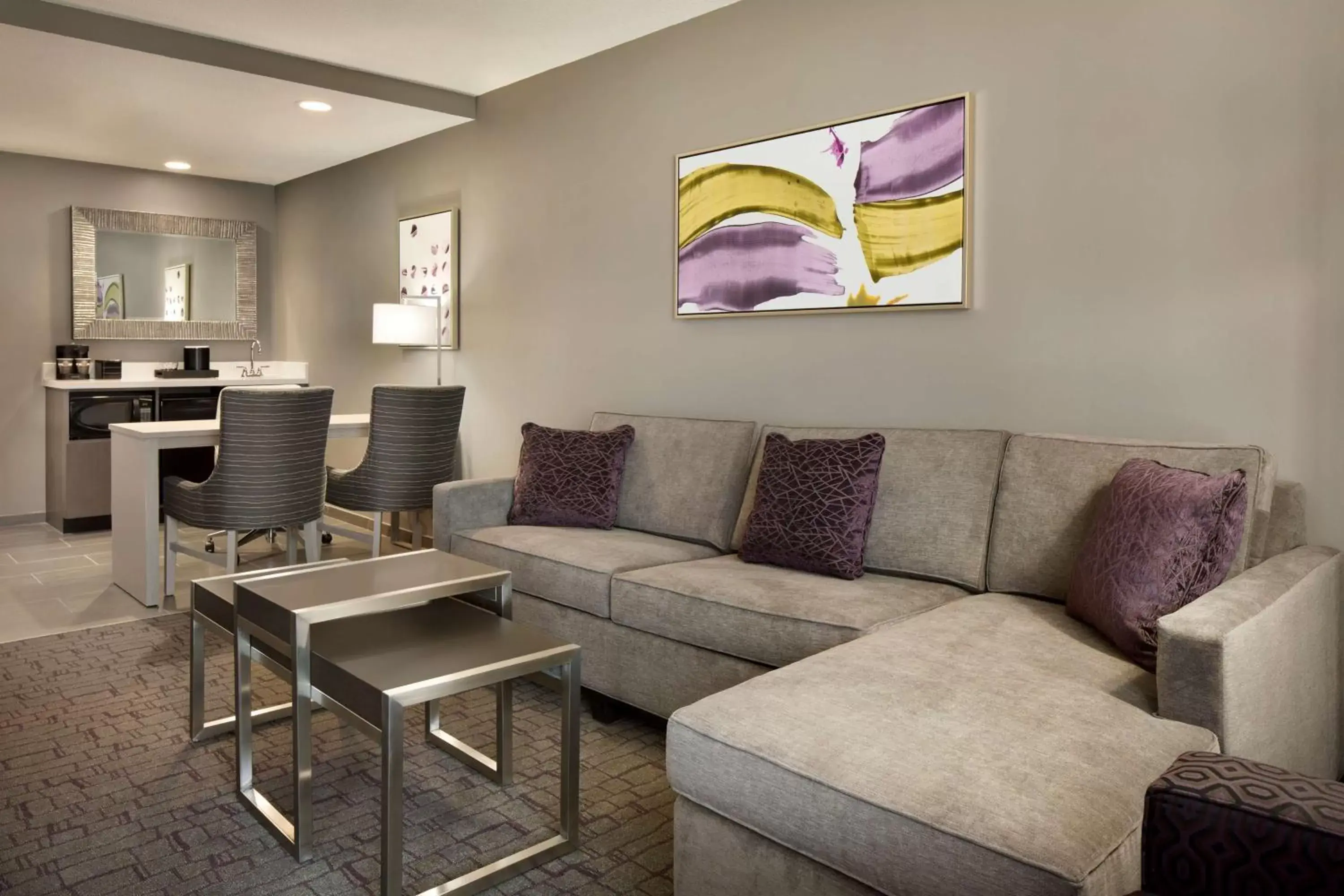 Bedroom, Seating Area in Embassy Suites by Hilton Charlotte Uptown