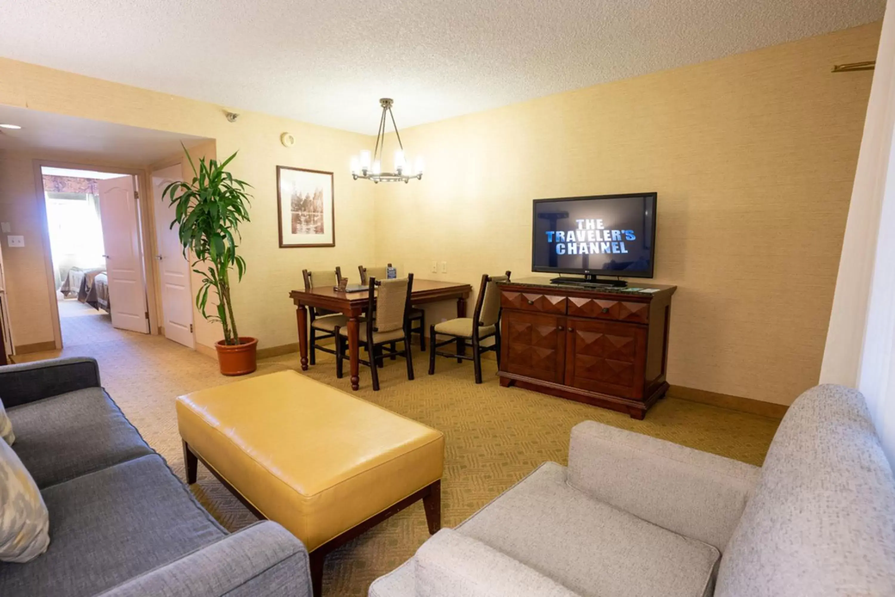 Seating Area in Lake Tahoe Resort Hotel