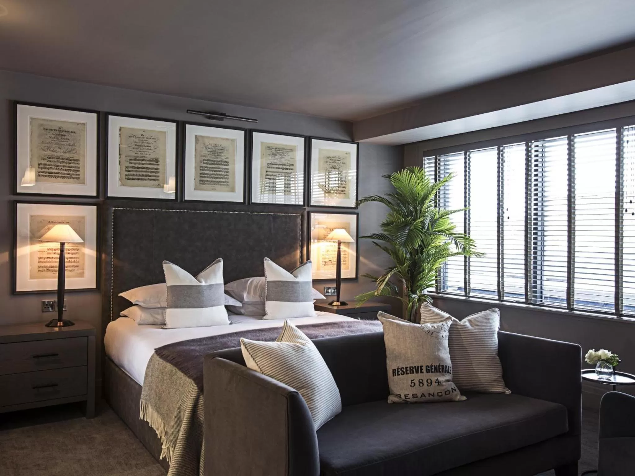 Decorative detail, Bed in Dakota Leeds