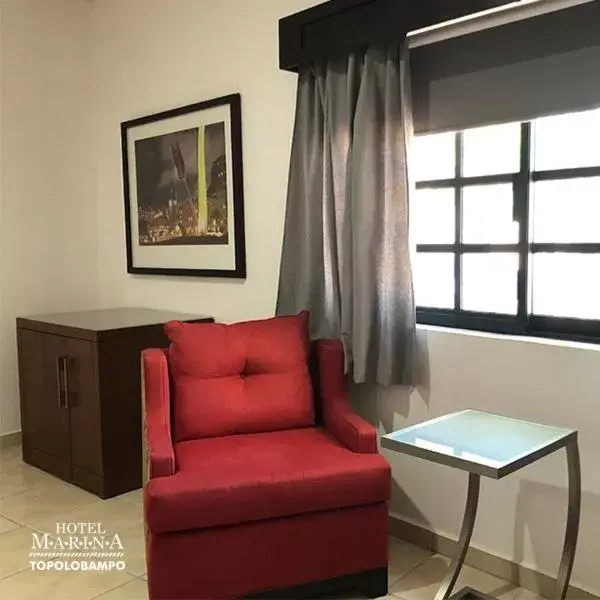 Seating Area in Hotel Marina Topolobampo