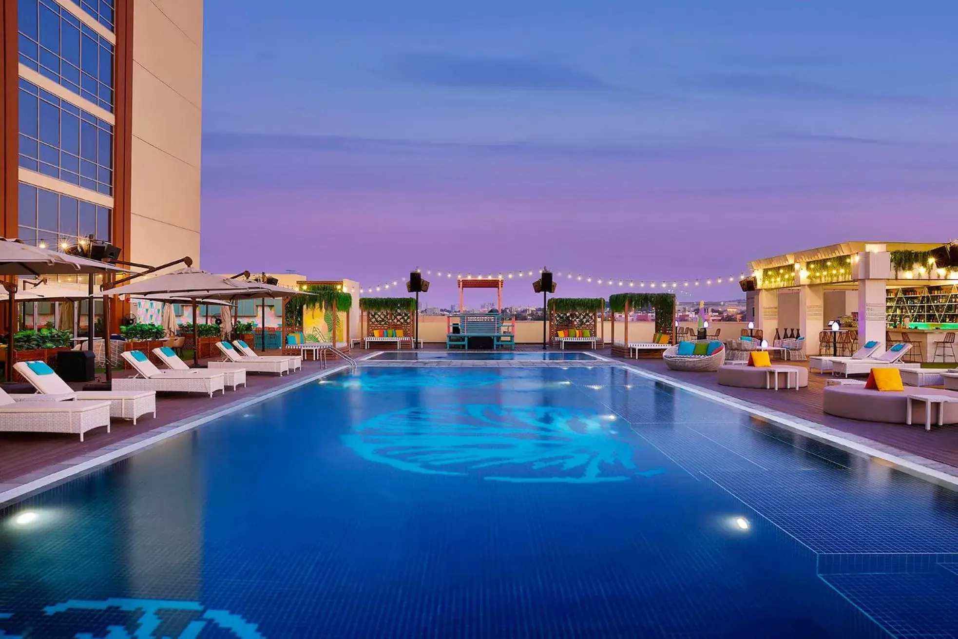 Swimming Pool in Avani Ibn Battuta Dubai Hotel