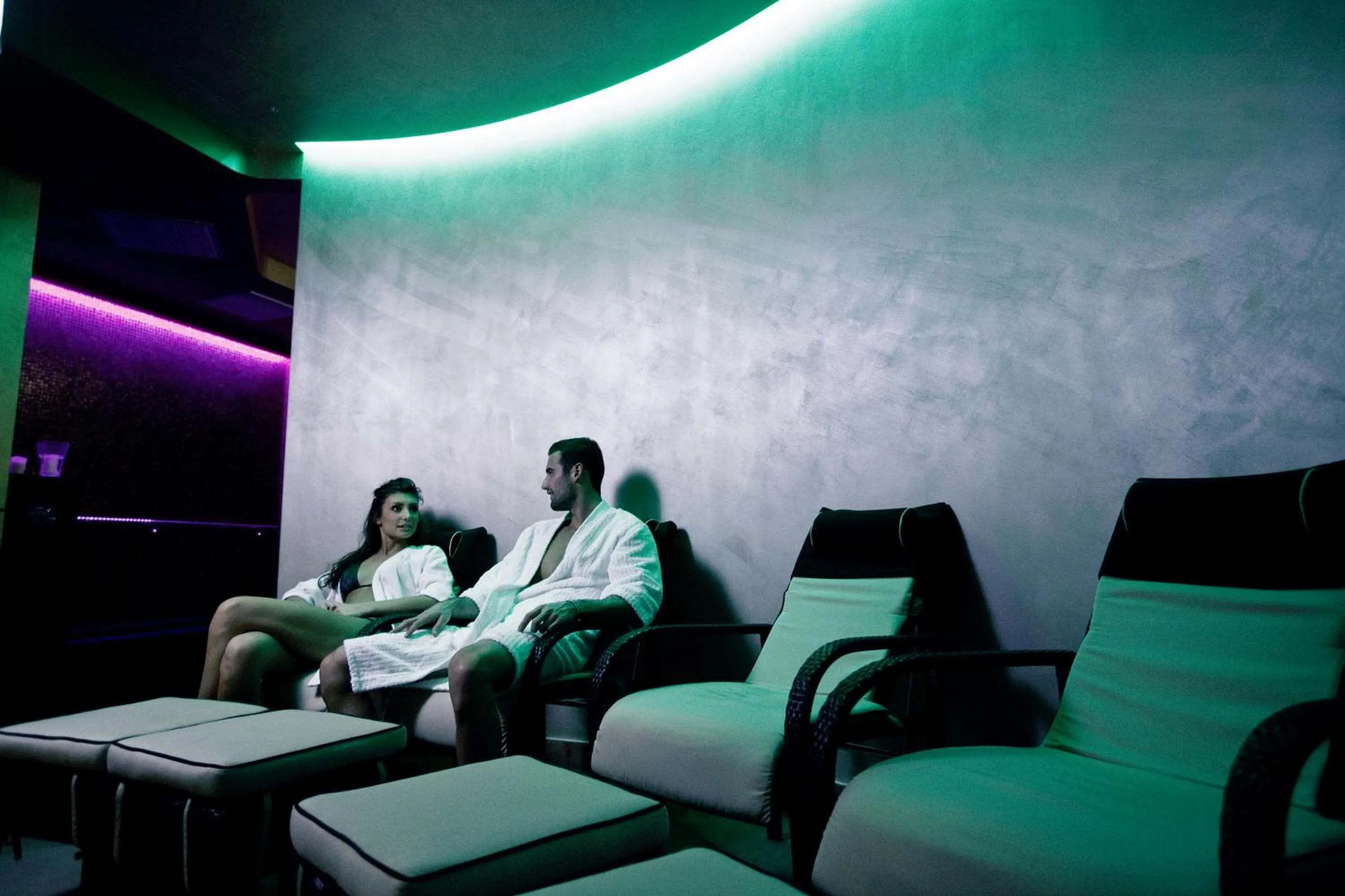 Spa and wellness centre/facilities in Hotel Dei Fiori Restaurant - Meeting & Spa