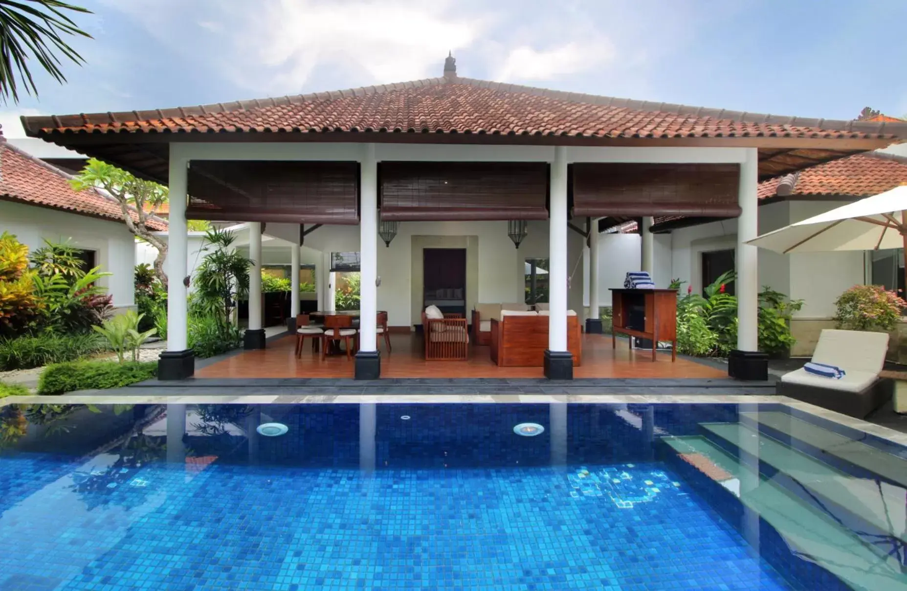 Property building, Swimming Pool in Sagara Villas and Suites Sanur