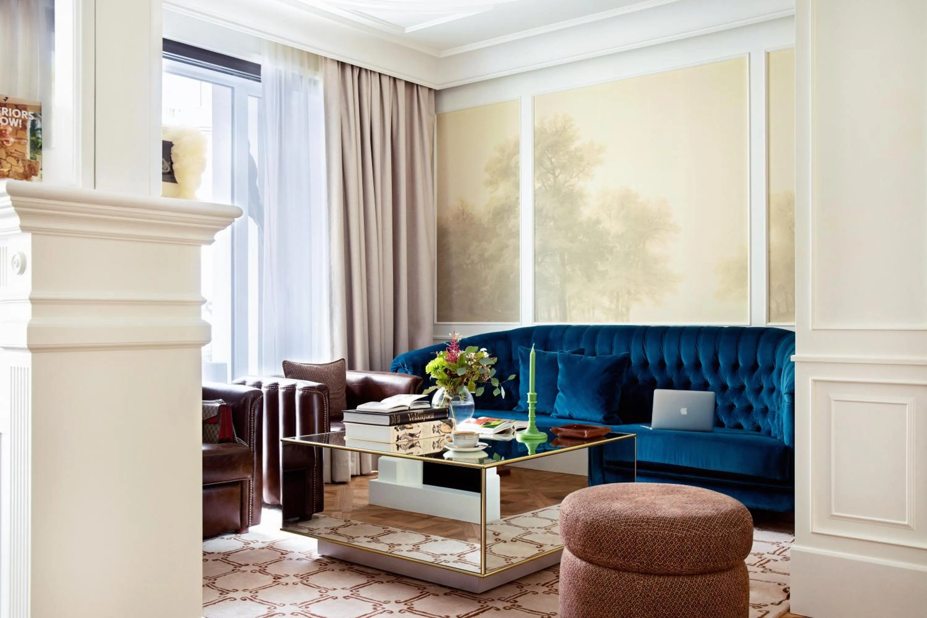 Living room in BLESS Hotel Madrid - The Leading Hotels of the World