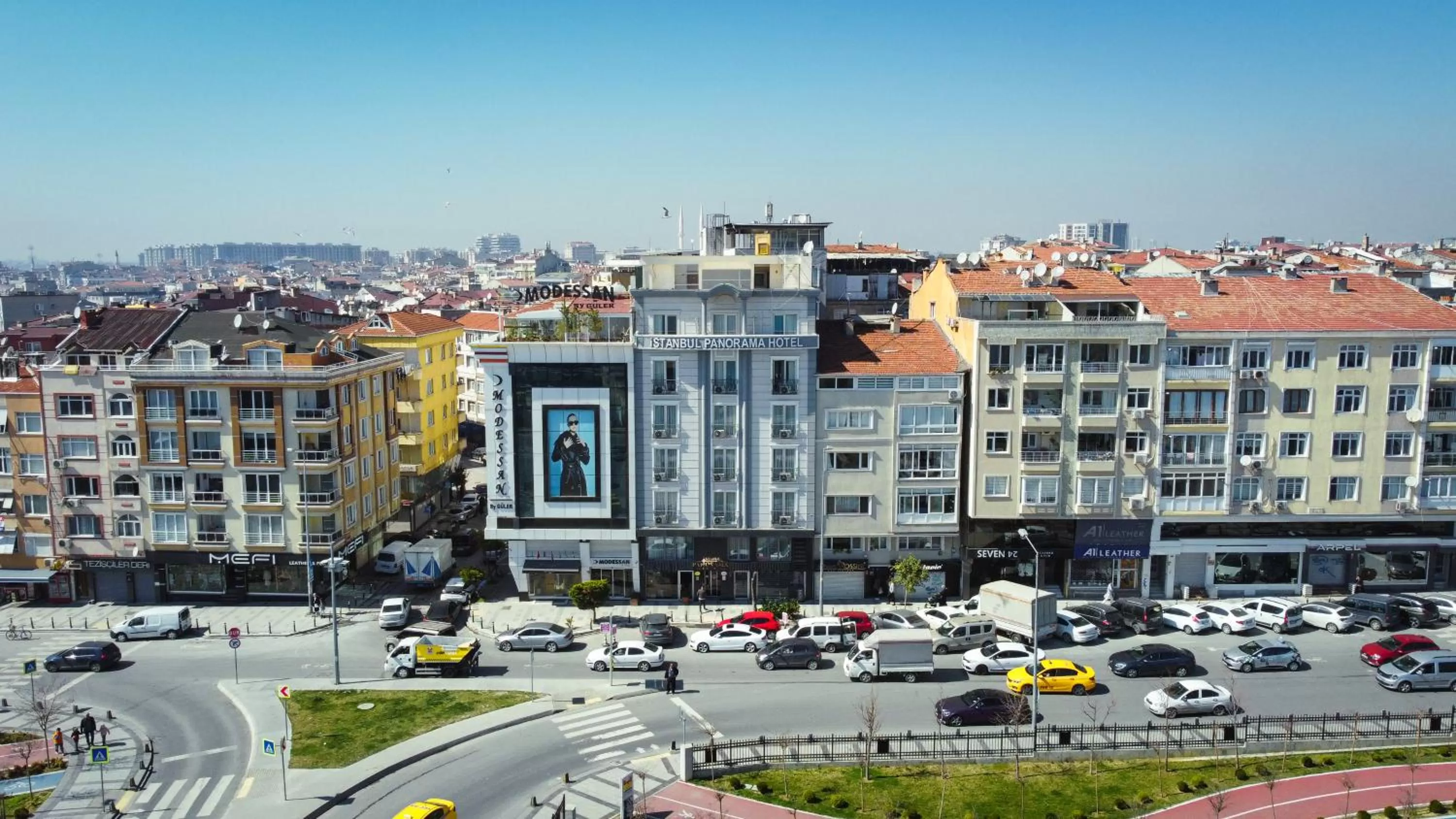 Bird's eye view in Istanbul Panorama Hotel