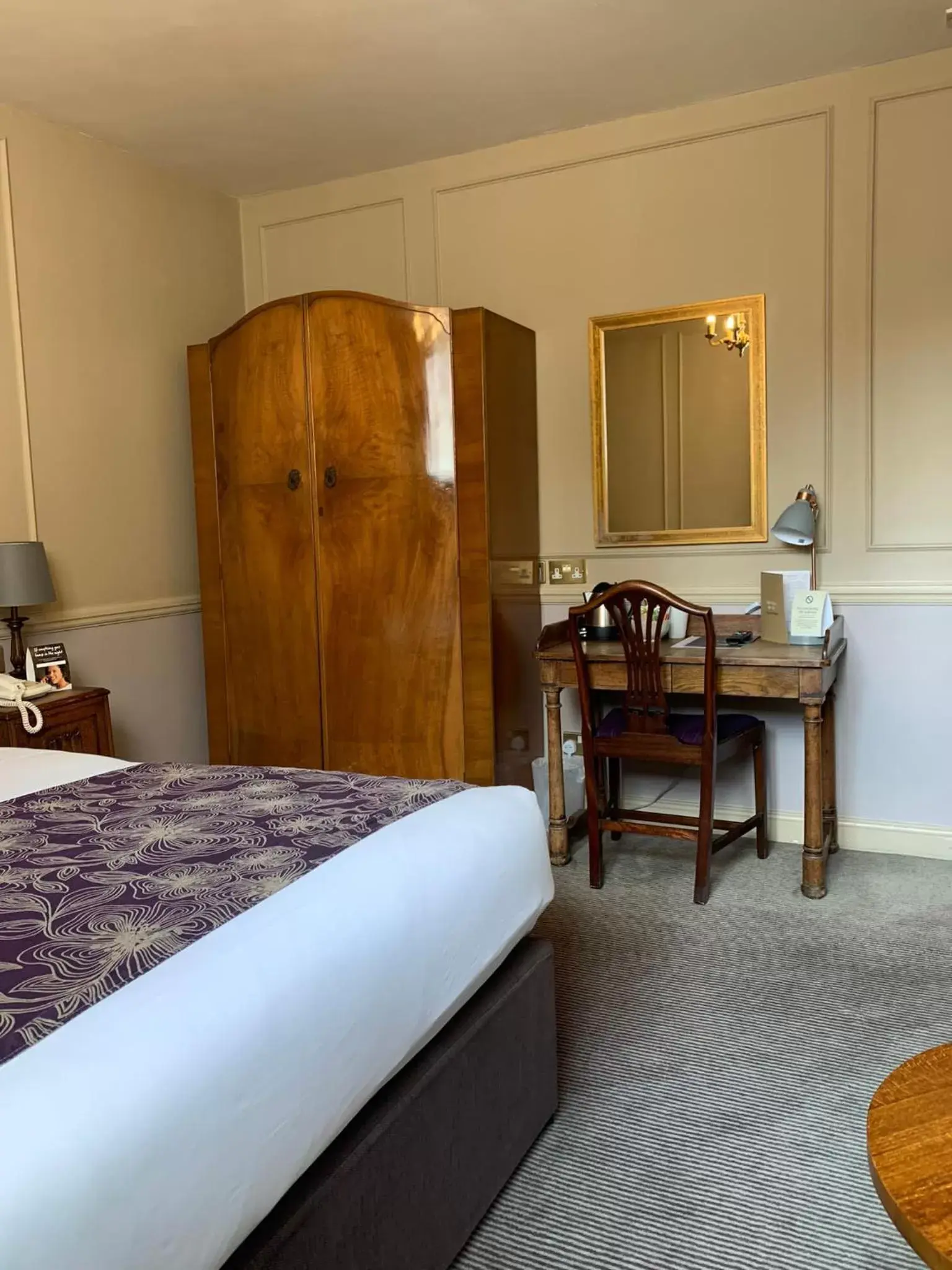 Bedroom in Saracens Head Hotel by Greene King Inns