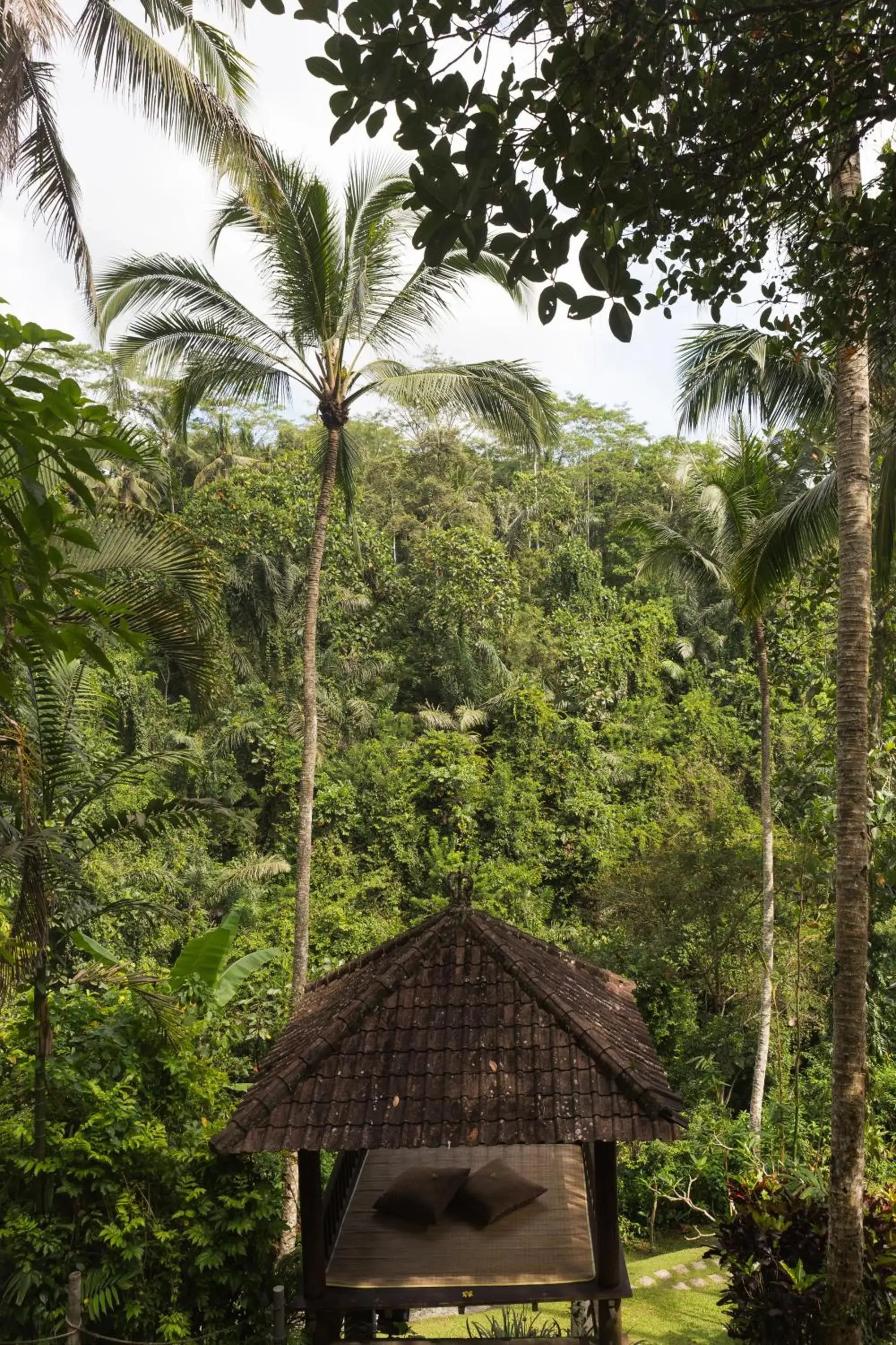 Garden view in Anahata Villas and Spa Resort