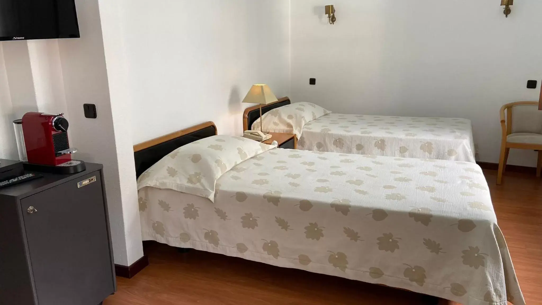 Bed in Hotel Cavaleiros De Cristo