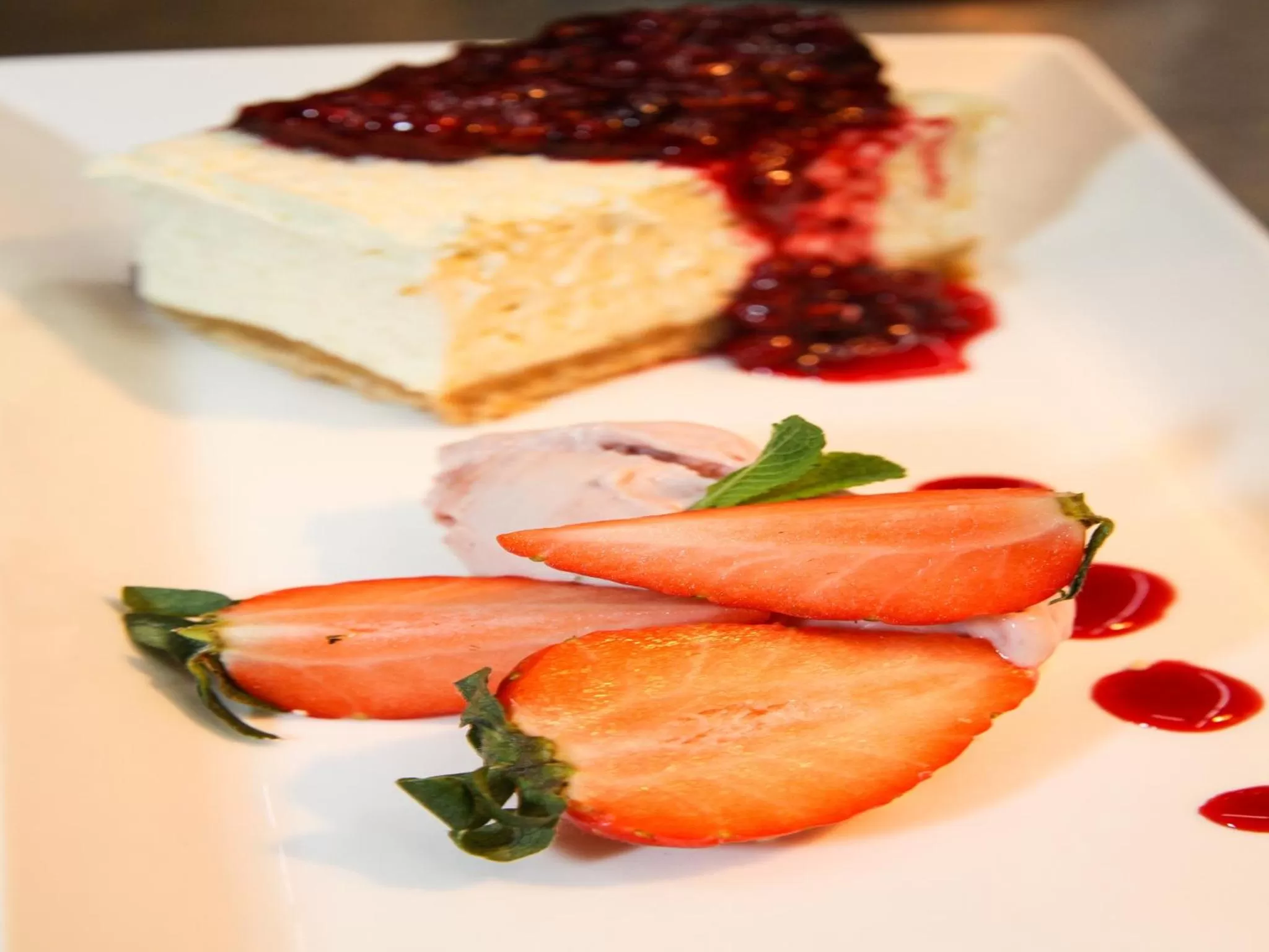 Food close-up, Food in Leasowe Castle Hotel