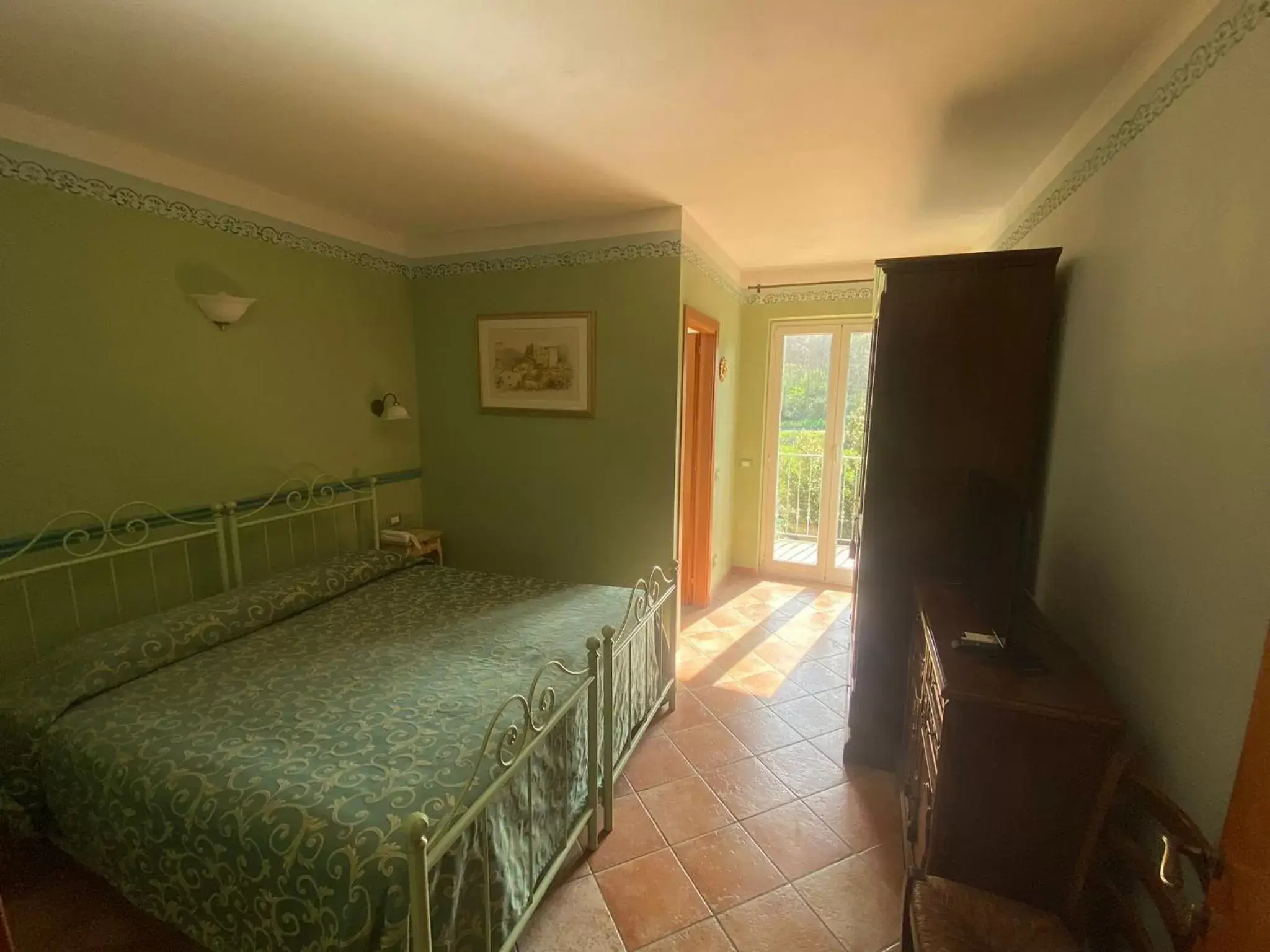 Double Room with Balcony in Albergo Il Sicomoro Double Room with Balcony in Albergo Il Sicomoro